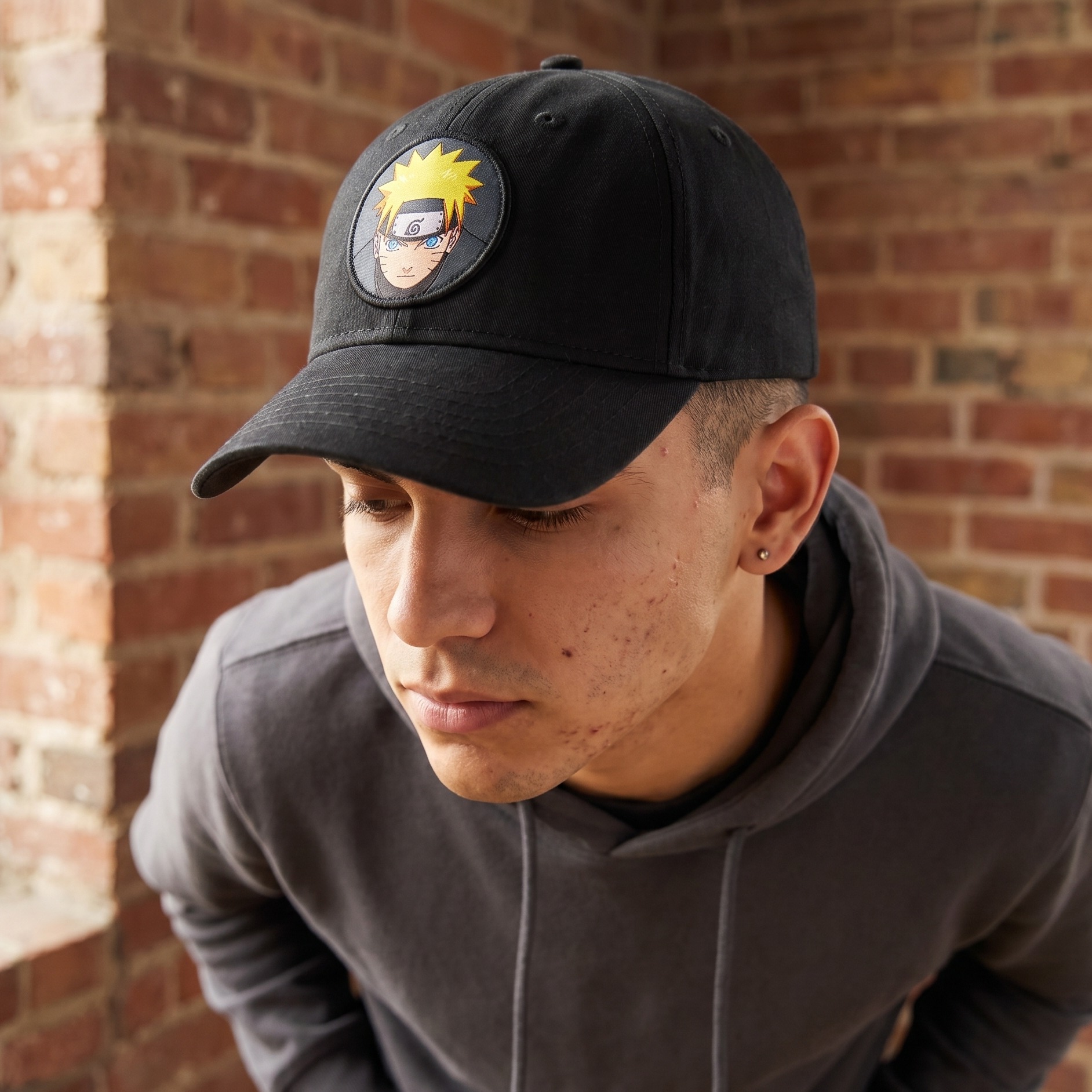 Naruto Shippuden black baseball cap