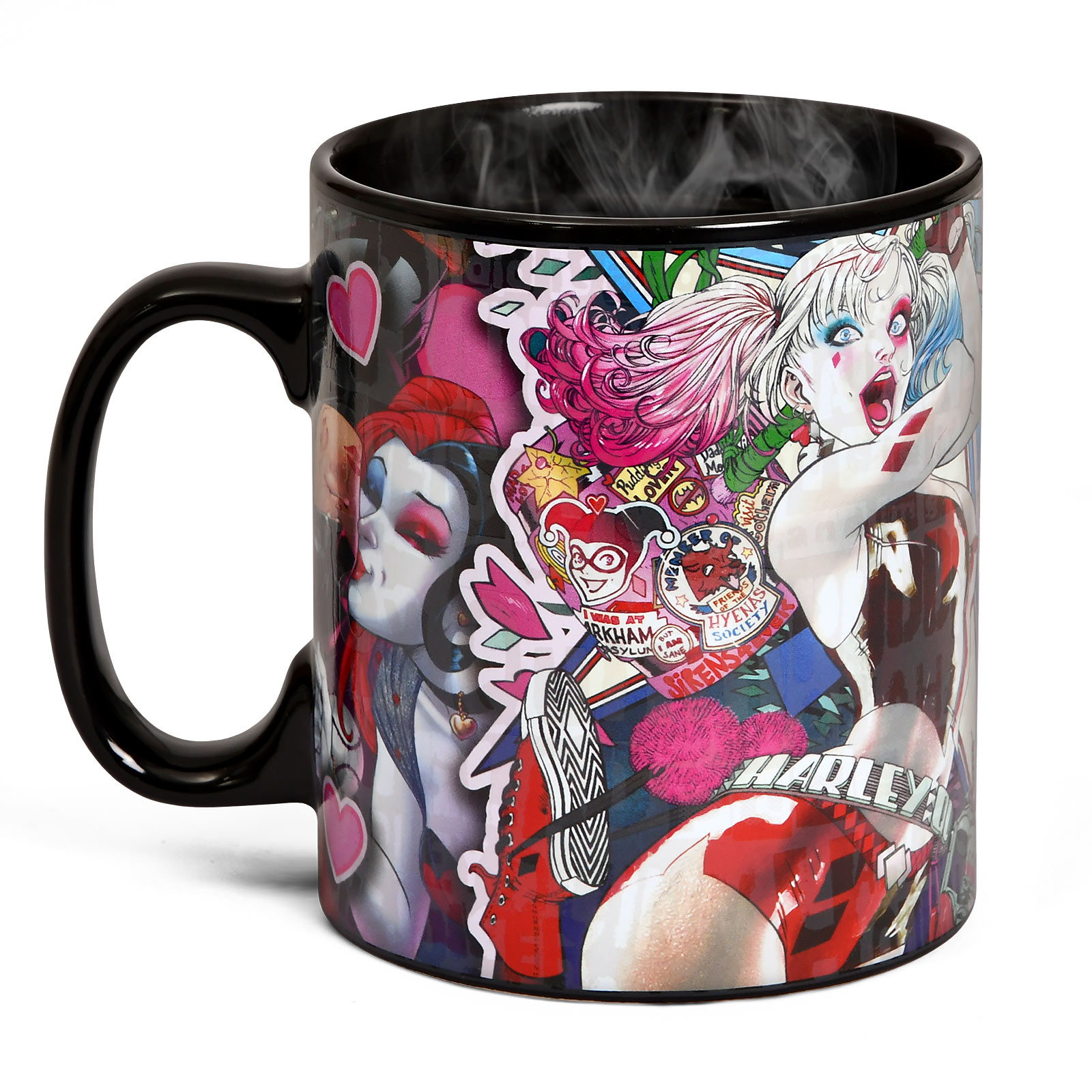 Harley Quinn Comic Thermo Effect Mug