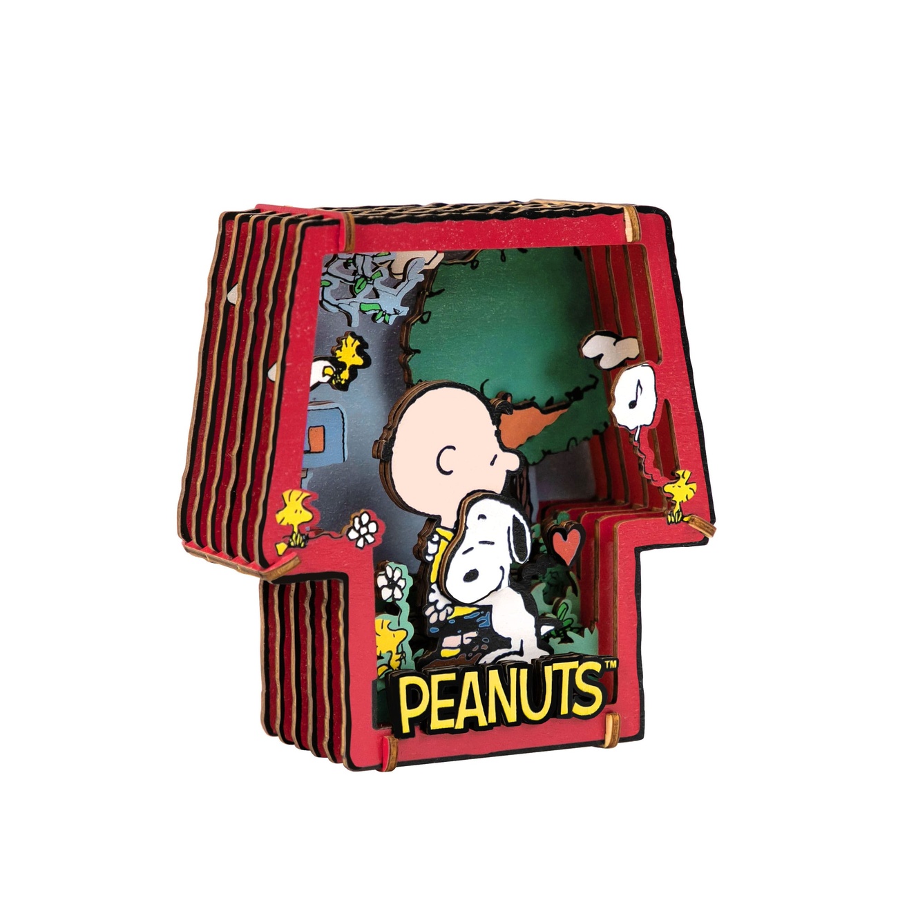 Fistaszki Puremind Zestaw Modelarski Wooden Theater Healing Hug