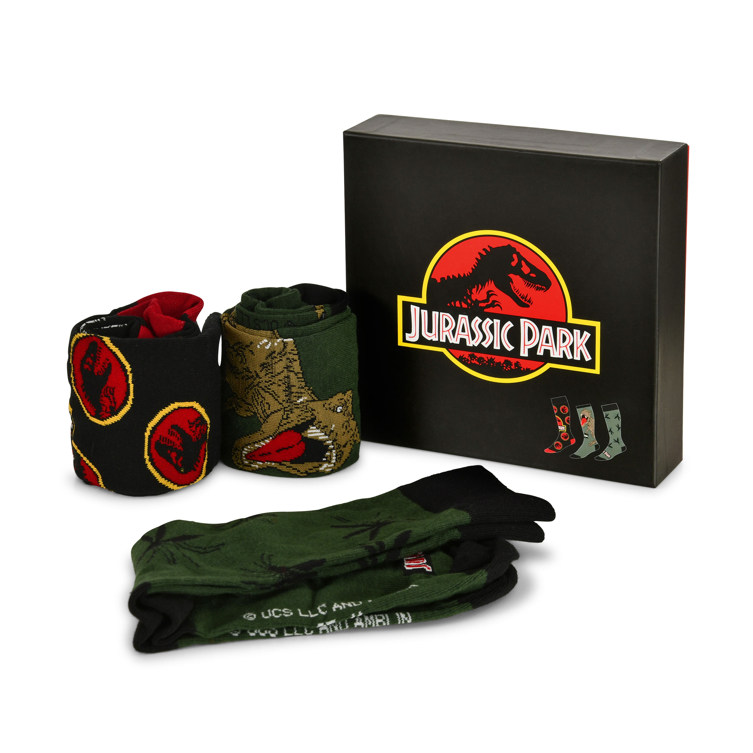 Jurassic Park - Sokken 3-pack