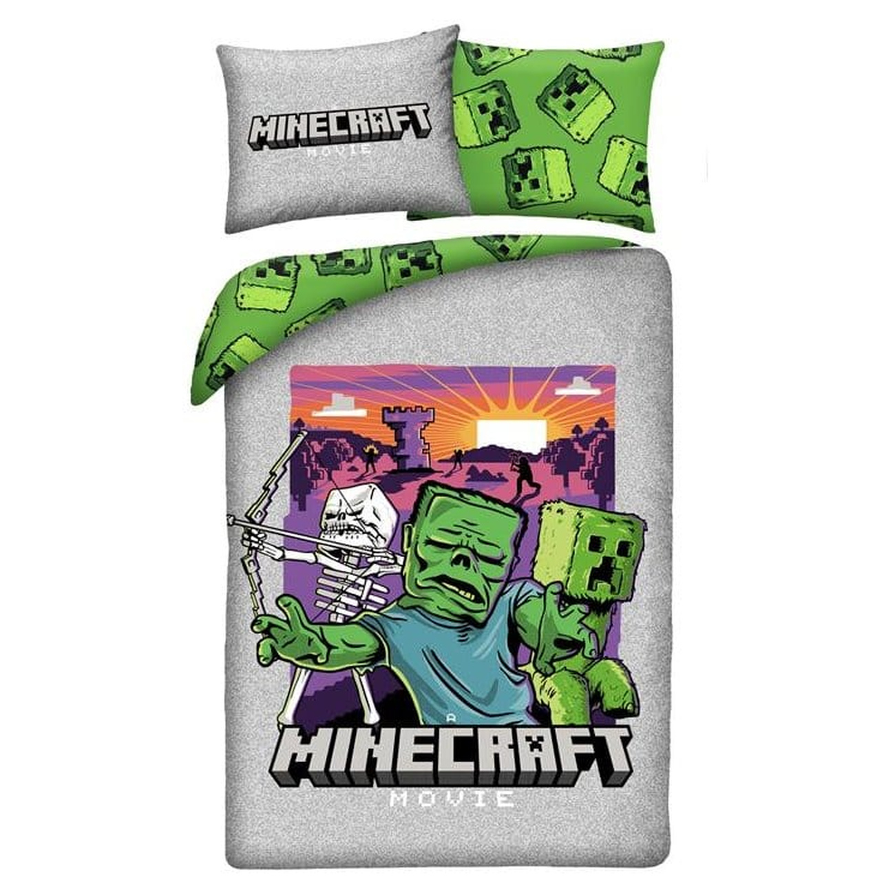 Minecraft Movie Bedding Ver. 1 140 x 200 cm / 70 x 90 cm