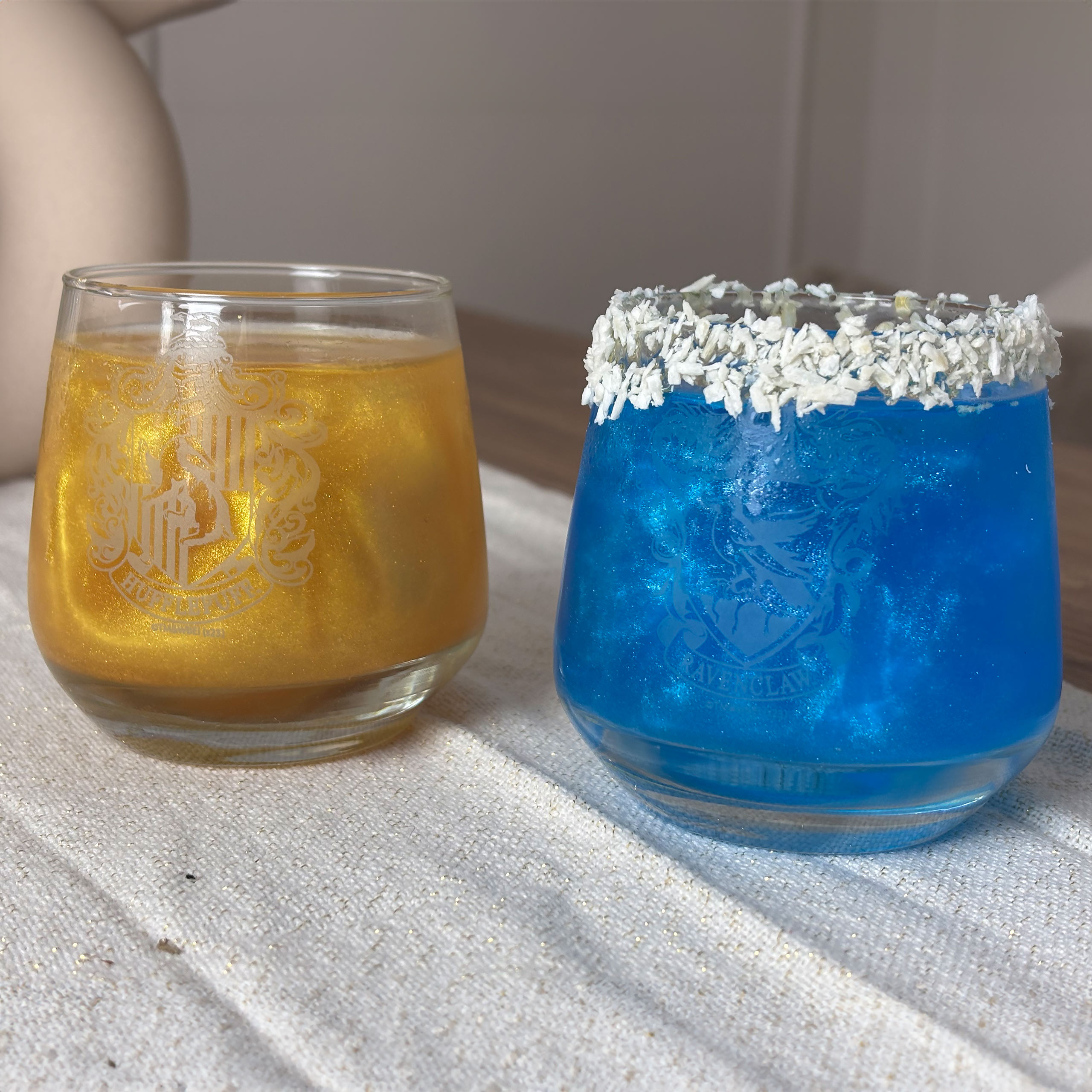 Harry Potter - Ravenclaw & Hufflepuff Glasses 2-piece Set