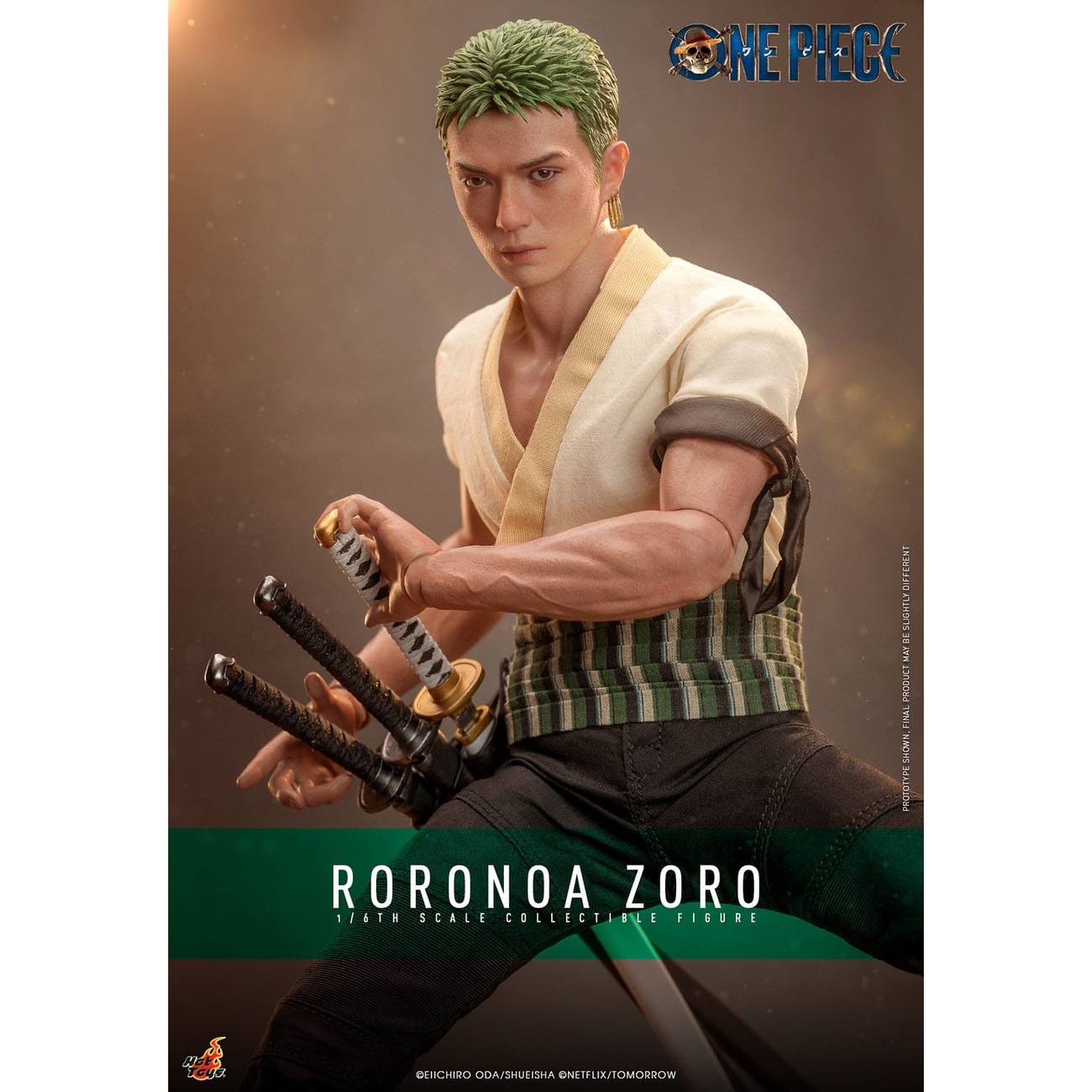 One Piece Netflix - Action figure Roronoa Zoro 1:6
