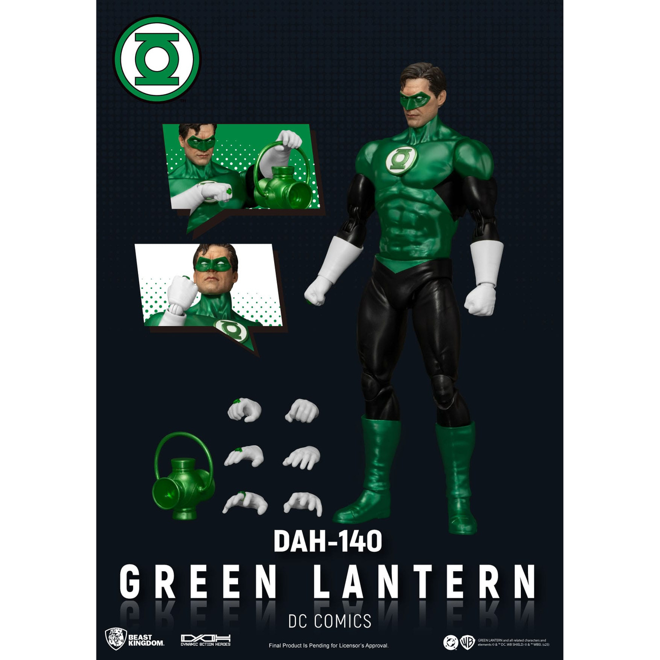 DC Comics actionfigur Green Lantern 20 cm