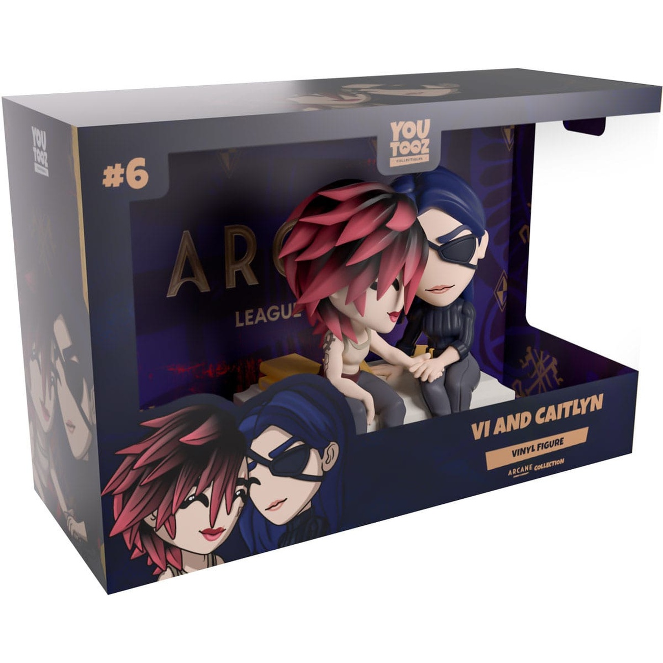 Arcane Vinyl Figures 2-Pack Vi & Caitlyn 11 cm