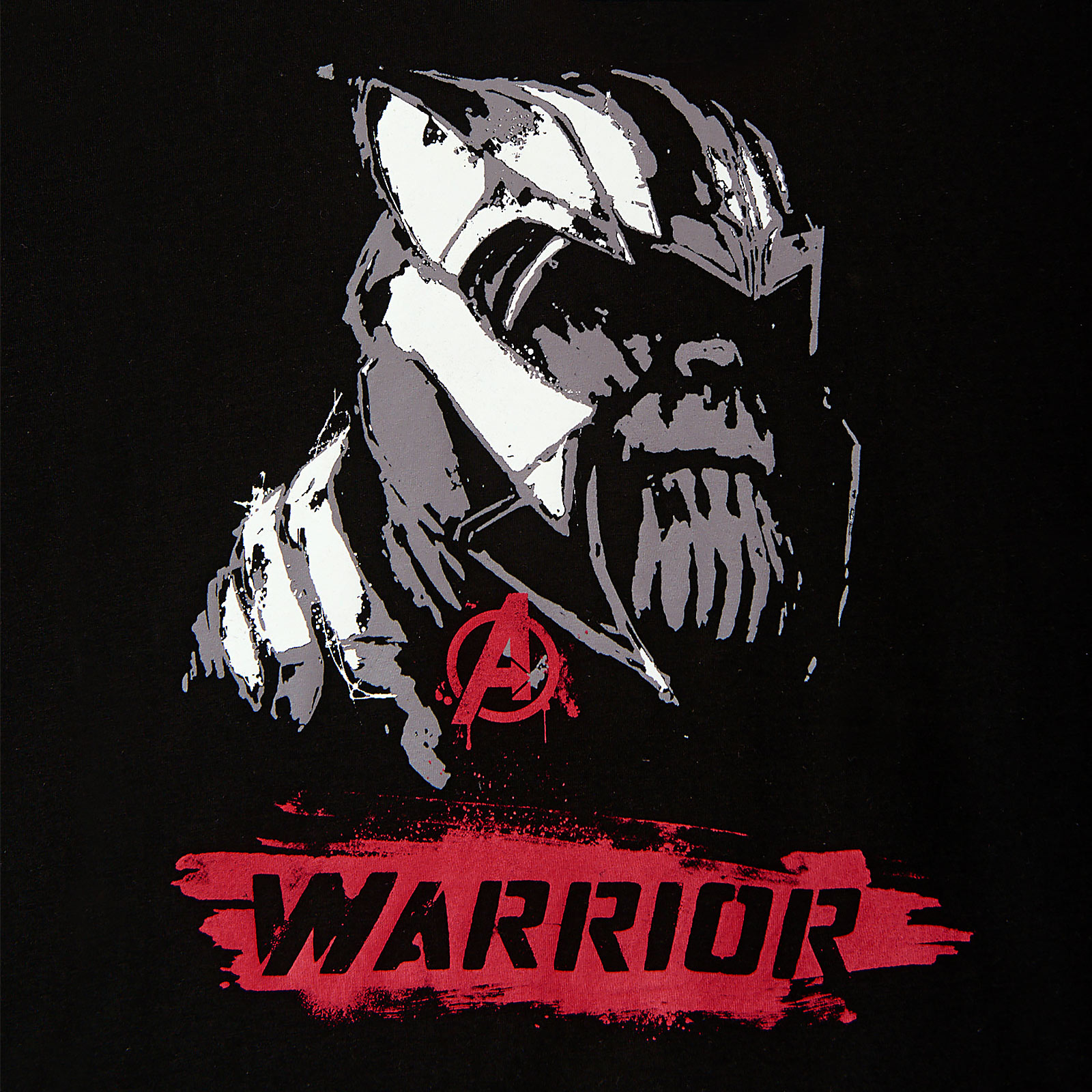Avengers - T-shirt Thanos Warrior noir