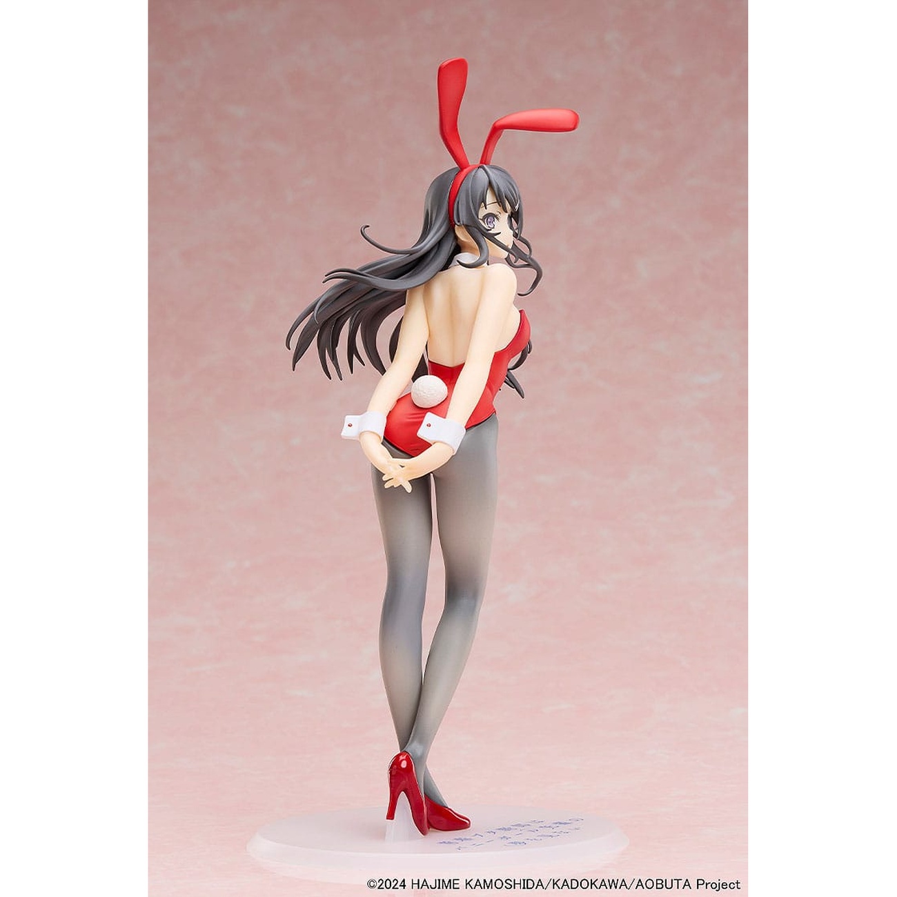 Rascal Does Not Dream of Bunny Girl Senpai Estatua 1/7 Mai Sakurajima Versión Bunny Girl Roja 27 cm