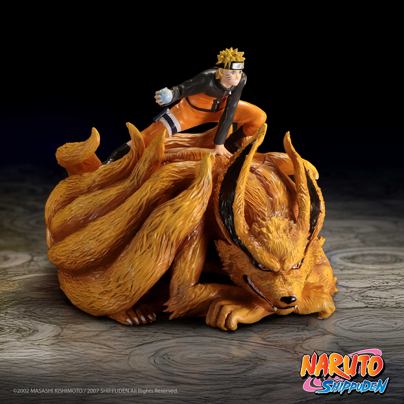 Naruto Shippuden - Kurama med Naruto figur