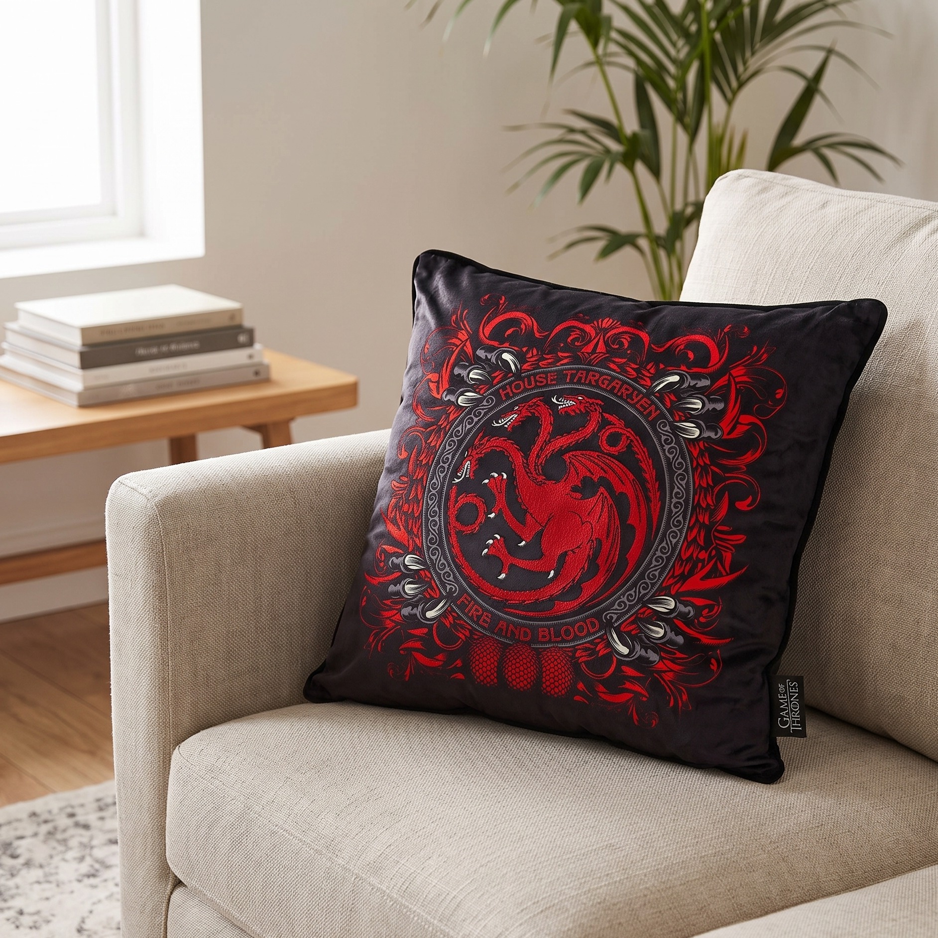 Game of Thrones - Cojín deluxe Casa Targaryen