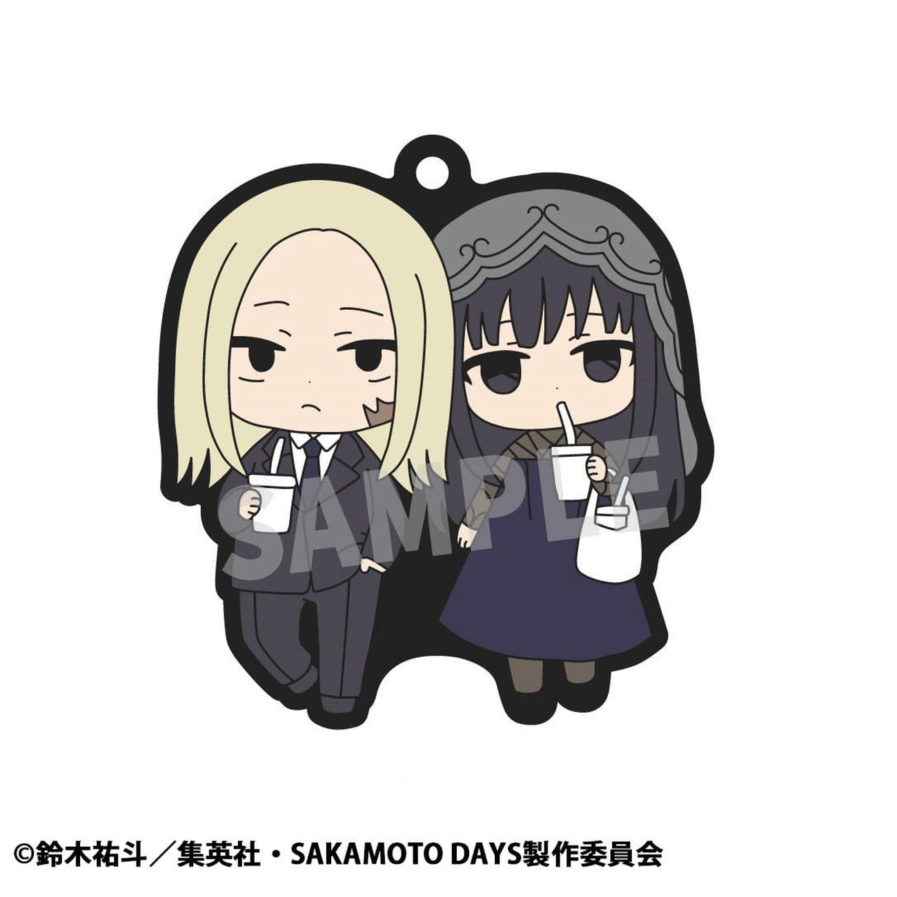 Sakamoto Days Rubber Mascot Buddycolle portachiavi in gomma Vol. 2 7 cm assortimento (6)