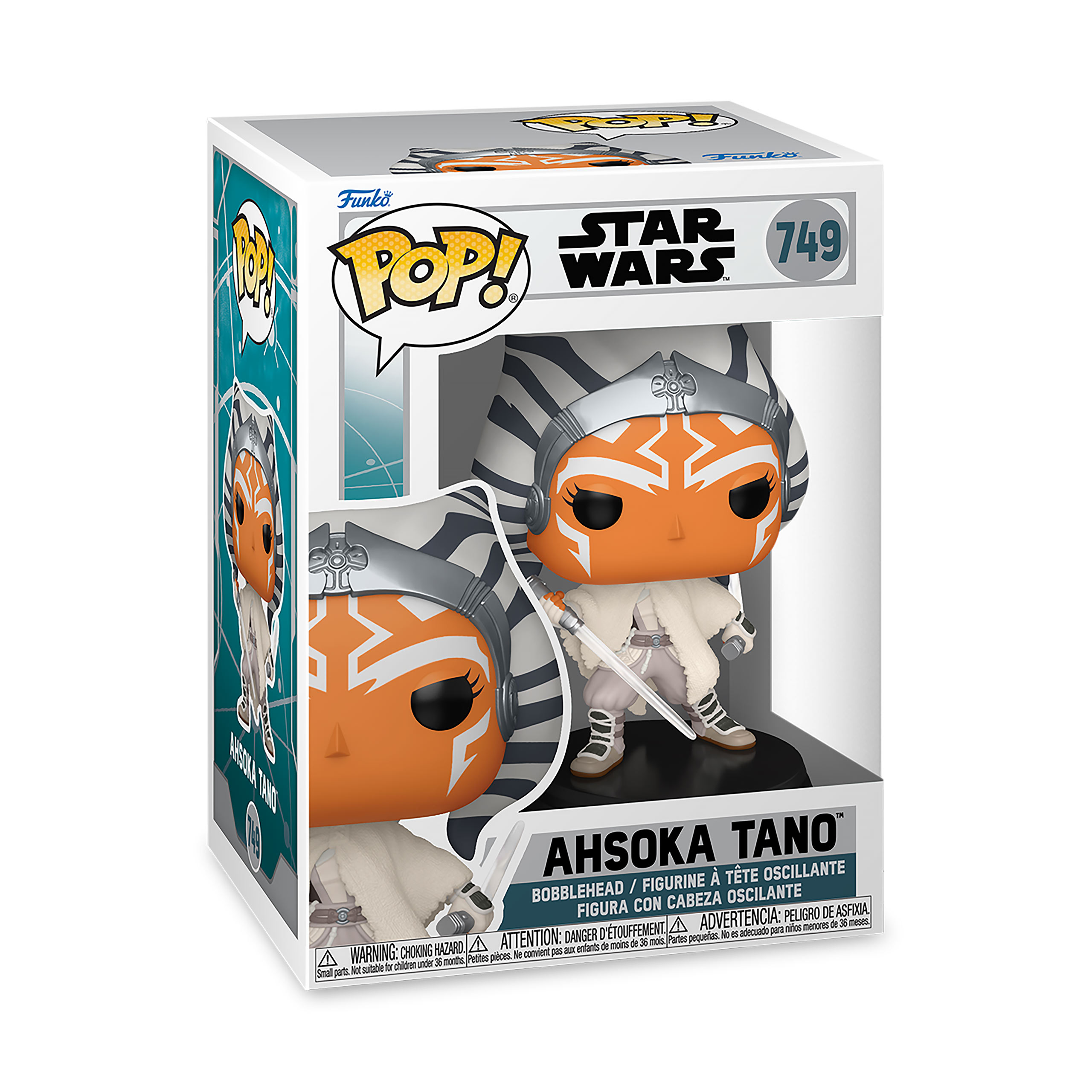 Ahsoka Funko Pop Bobblehead Figure - Star Wars Ahsoka