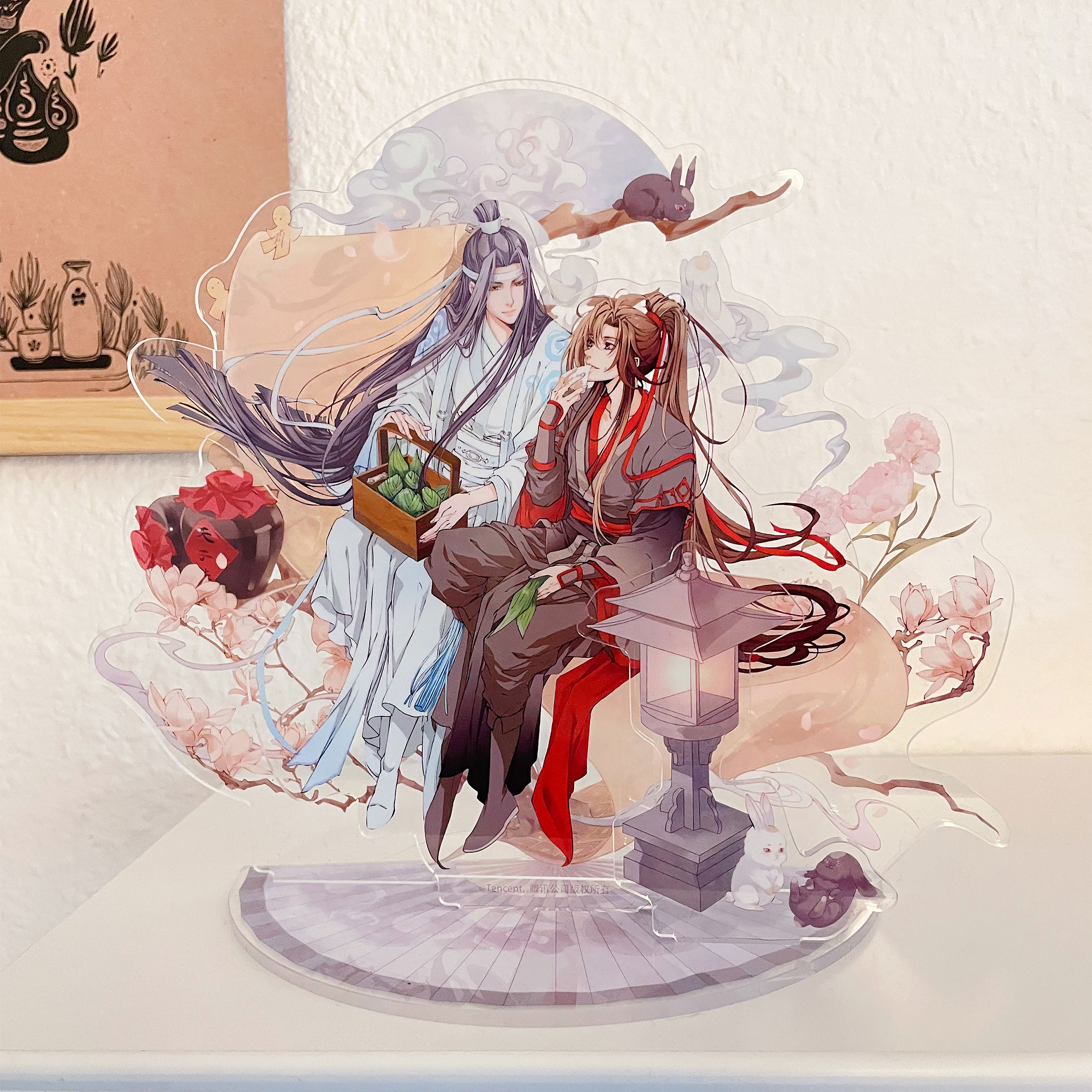 Grandmaster of Demonic Cultivation - Wei & Lan Acryl Figuur Sweet Flags Waving in Wind Versie