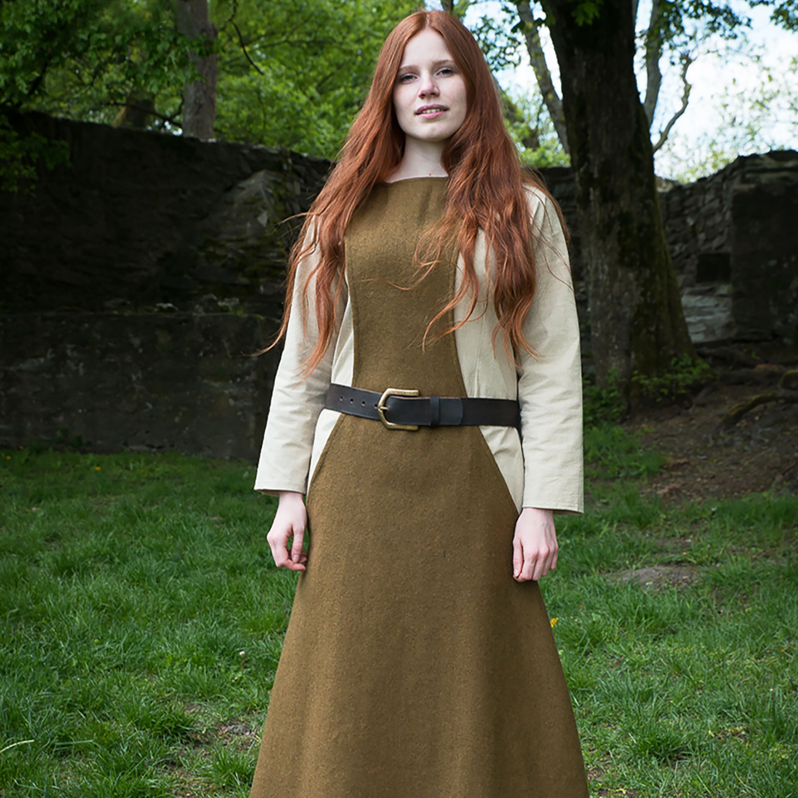 Medieval Surcoat Albrun green