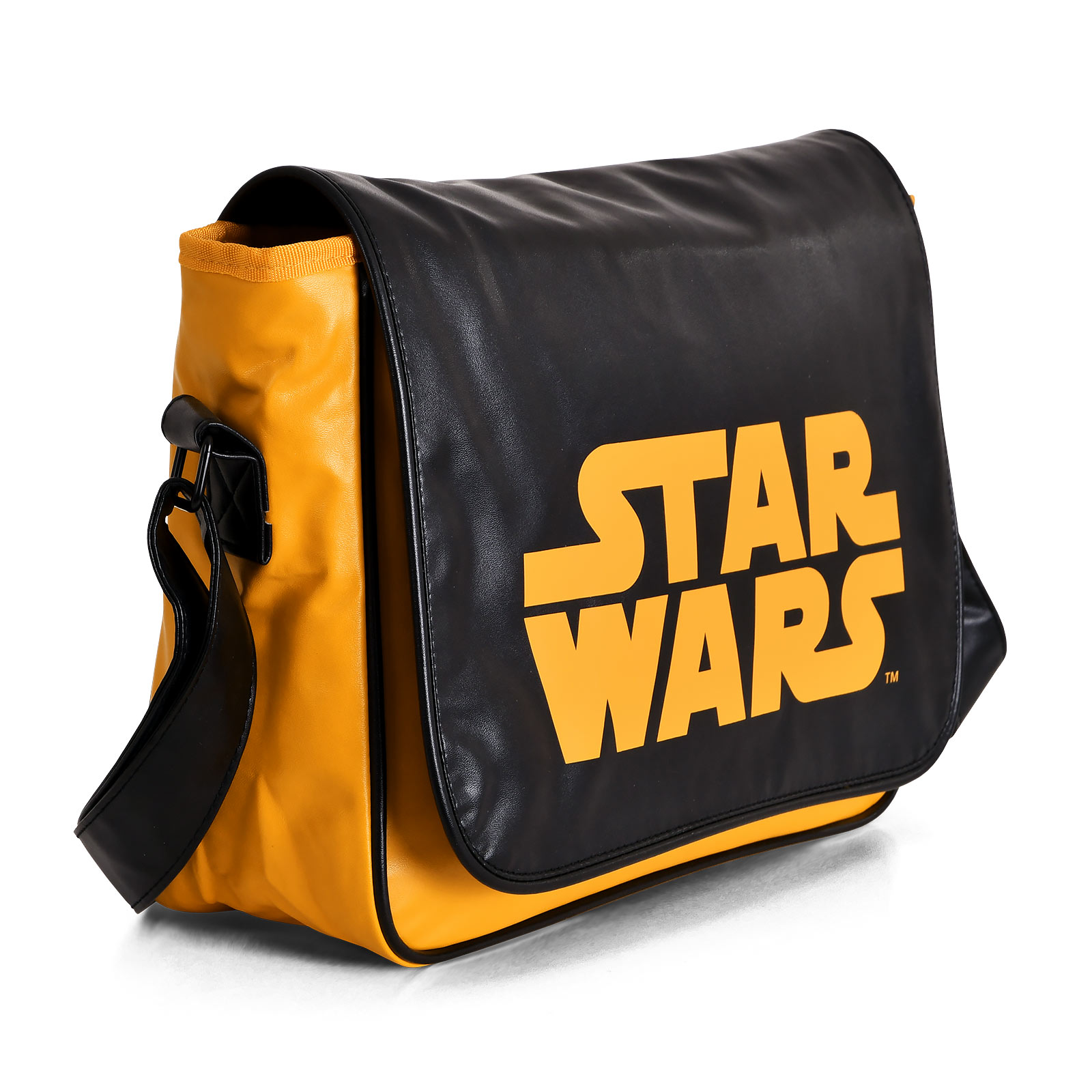 Star Wars - Orange Logo Tasche schwarz