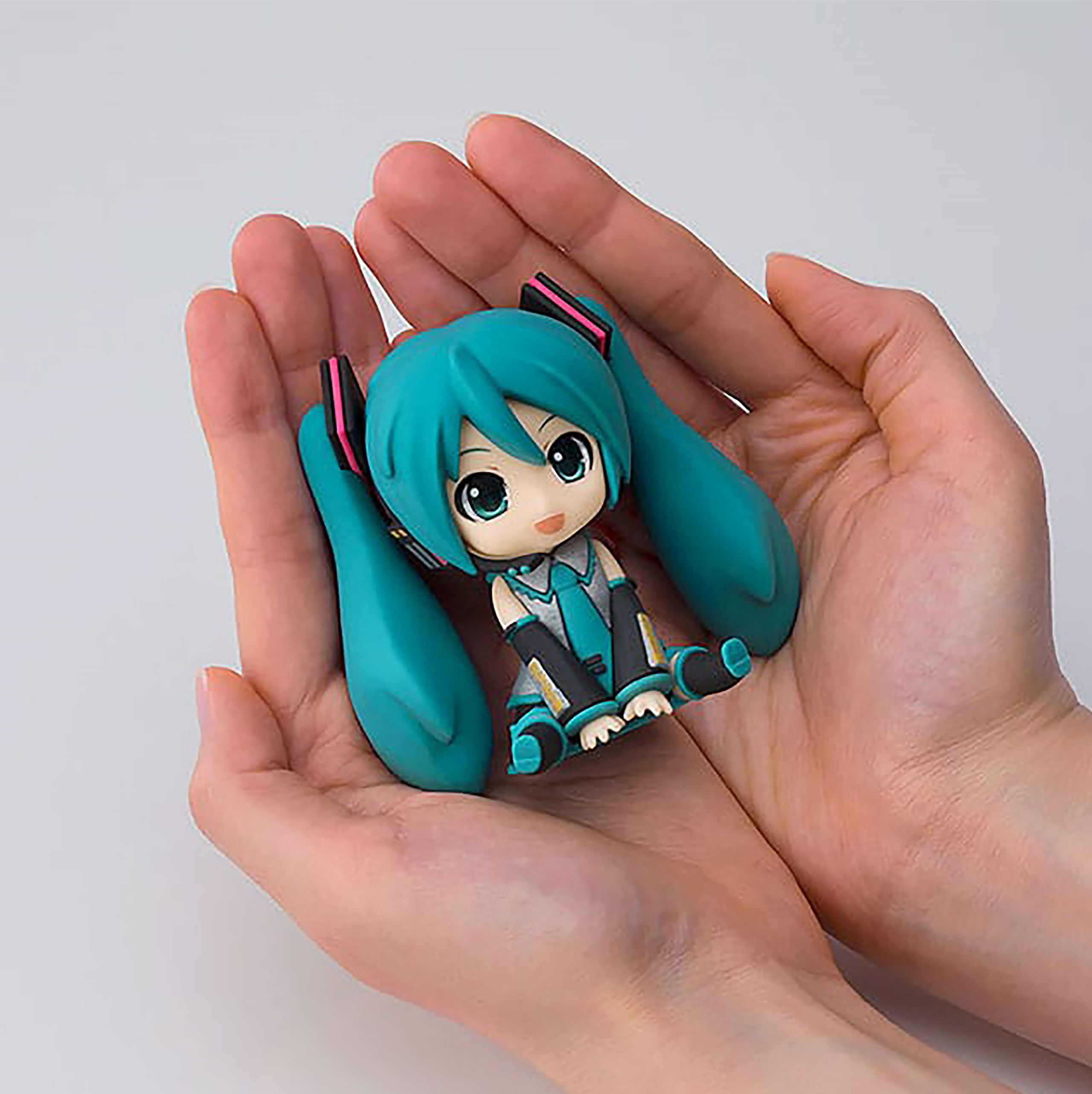 Hatsune Miku - Miku Rubber Mascot Nendroid Figur