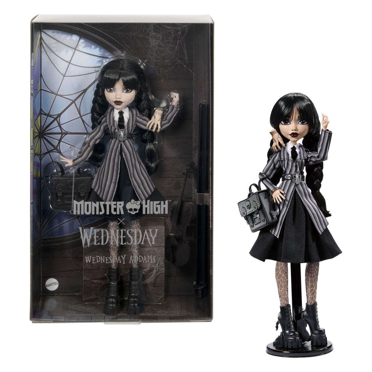 Poupée Wednesday Addams Monster High x Wednesday