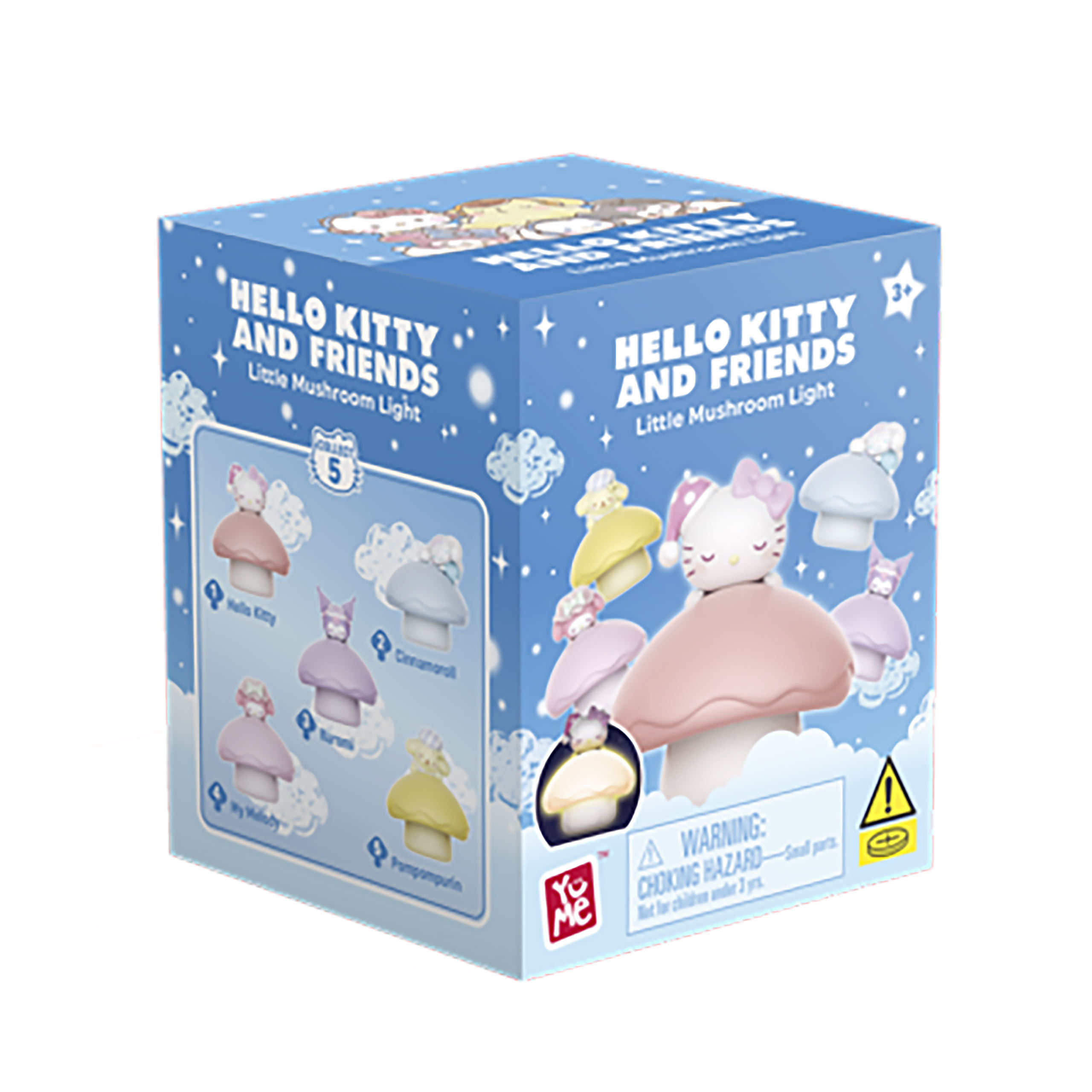 Hello Kitty and Friends - YuMe Little Mushroom Night Light Mystery Figure