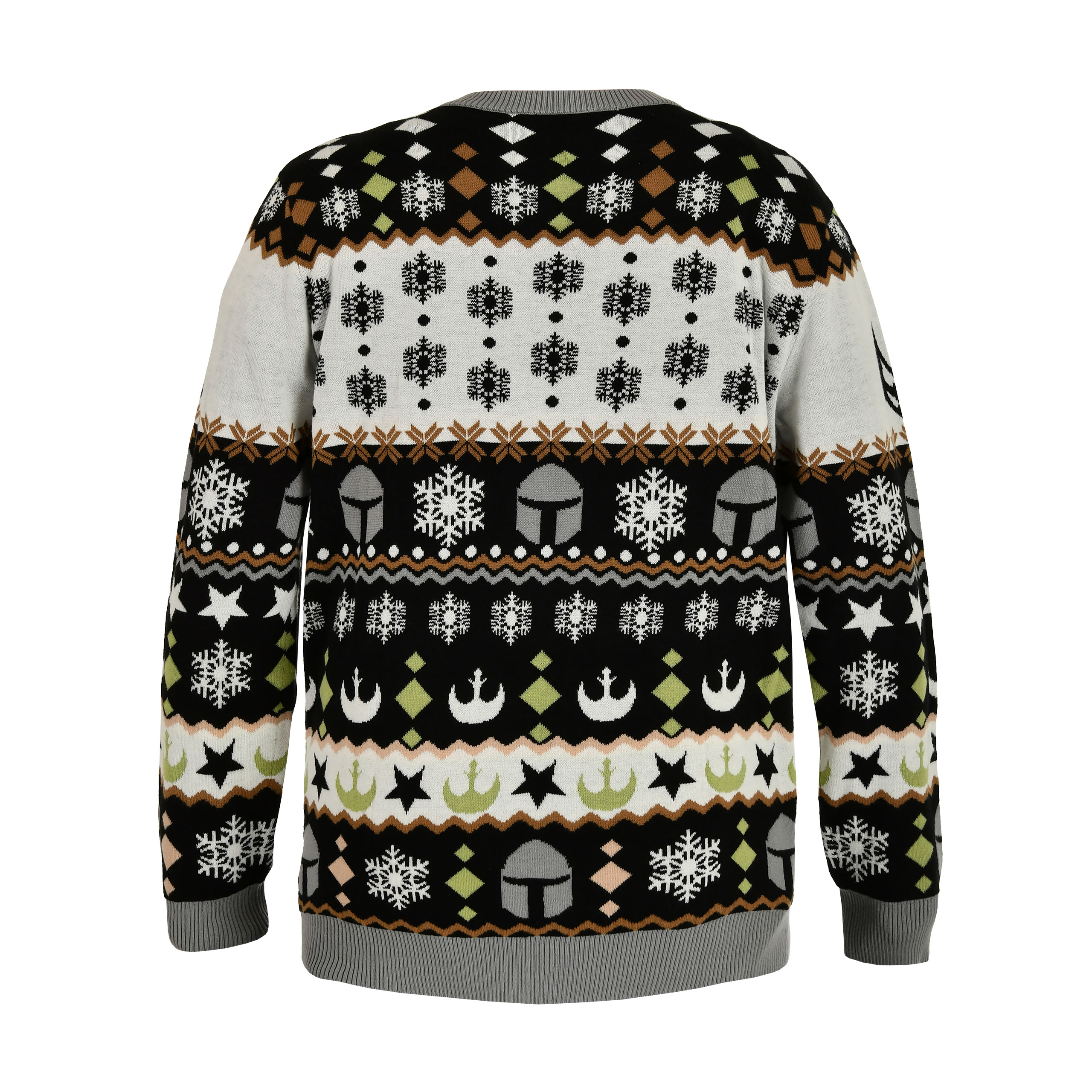 Grogu Galaxy's Greetings Knit Sweater - Star Wars The Mandalorian