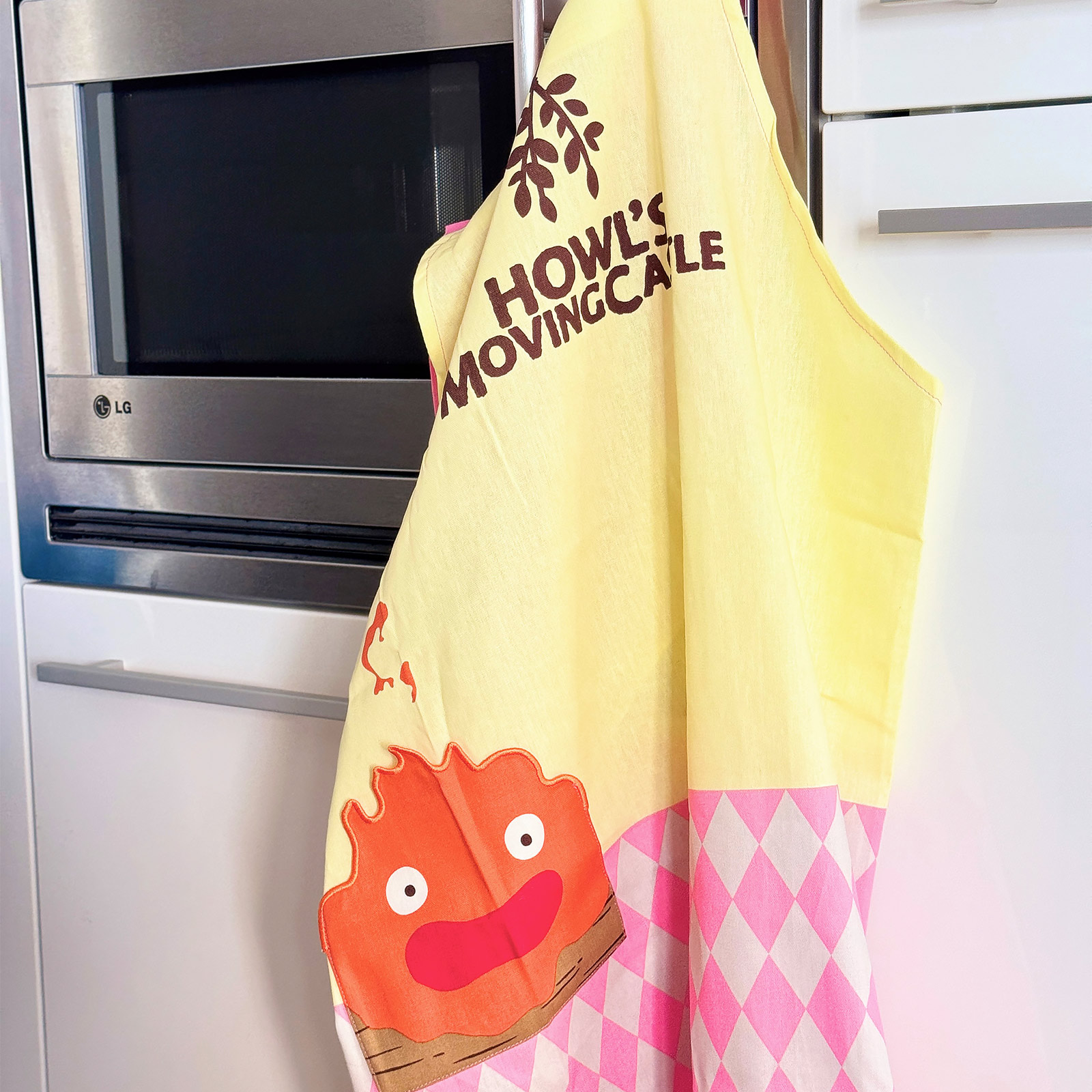Le Château ambulant - Tablier Calcifer