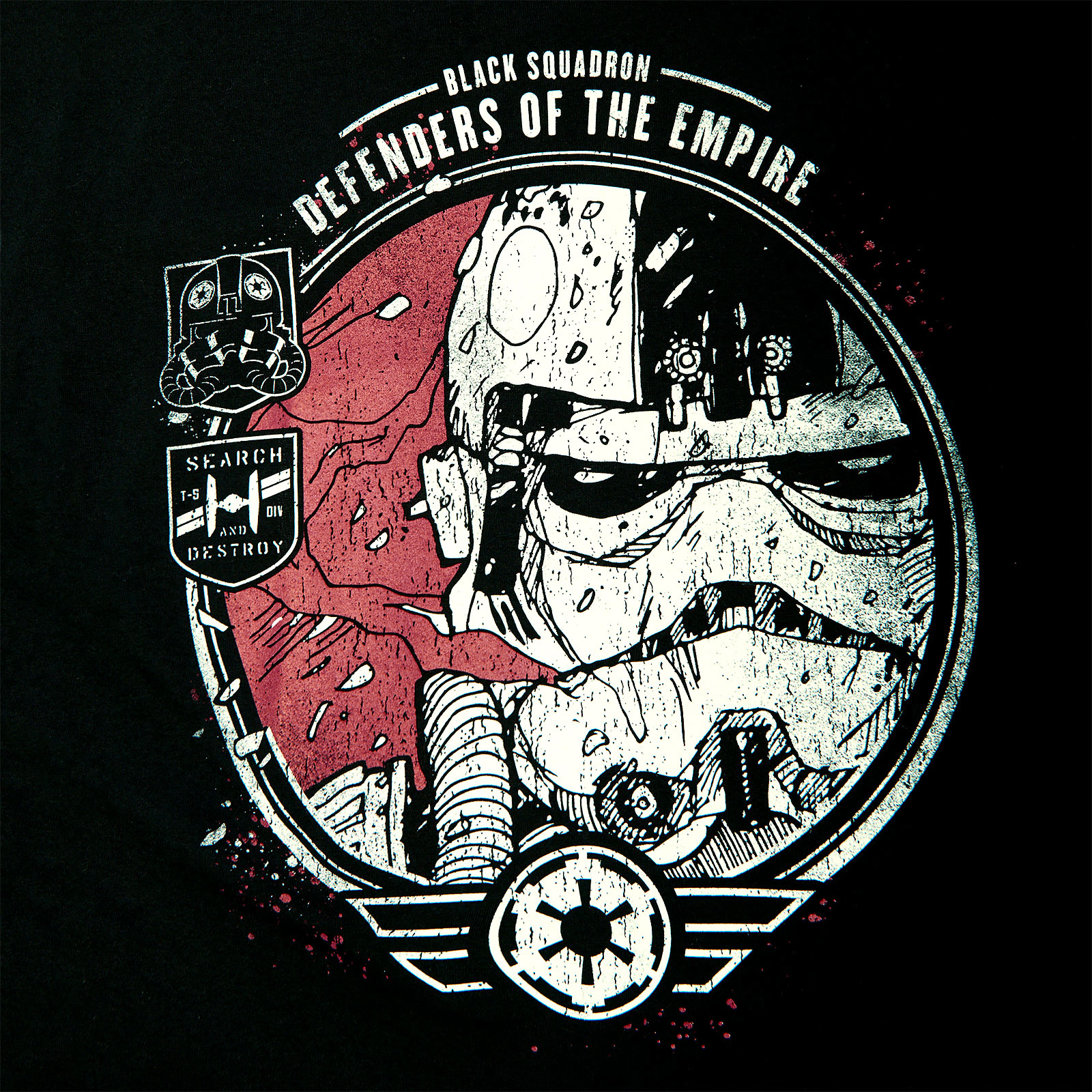 Star Wars - Black Squadron T-Shirt Black