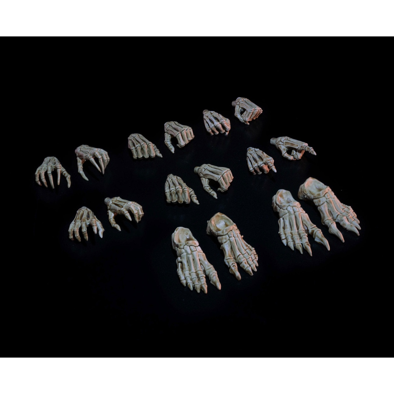 Mythic Legions: Necronominus set de accesorios para figuras de acción – Skeletons of Necronominus Hands/Feet Pack