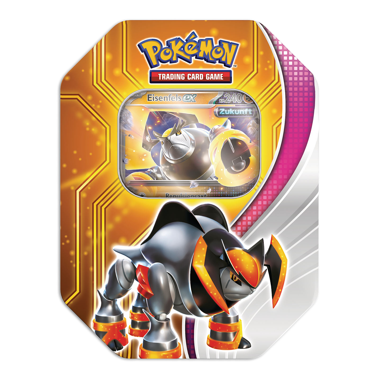 Pokemon - Iron Rock-Ex Paradox Fates Trading Card Box