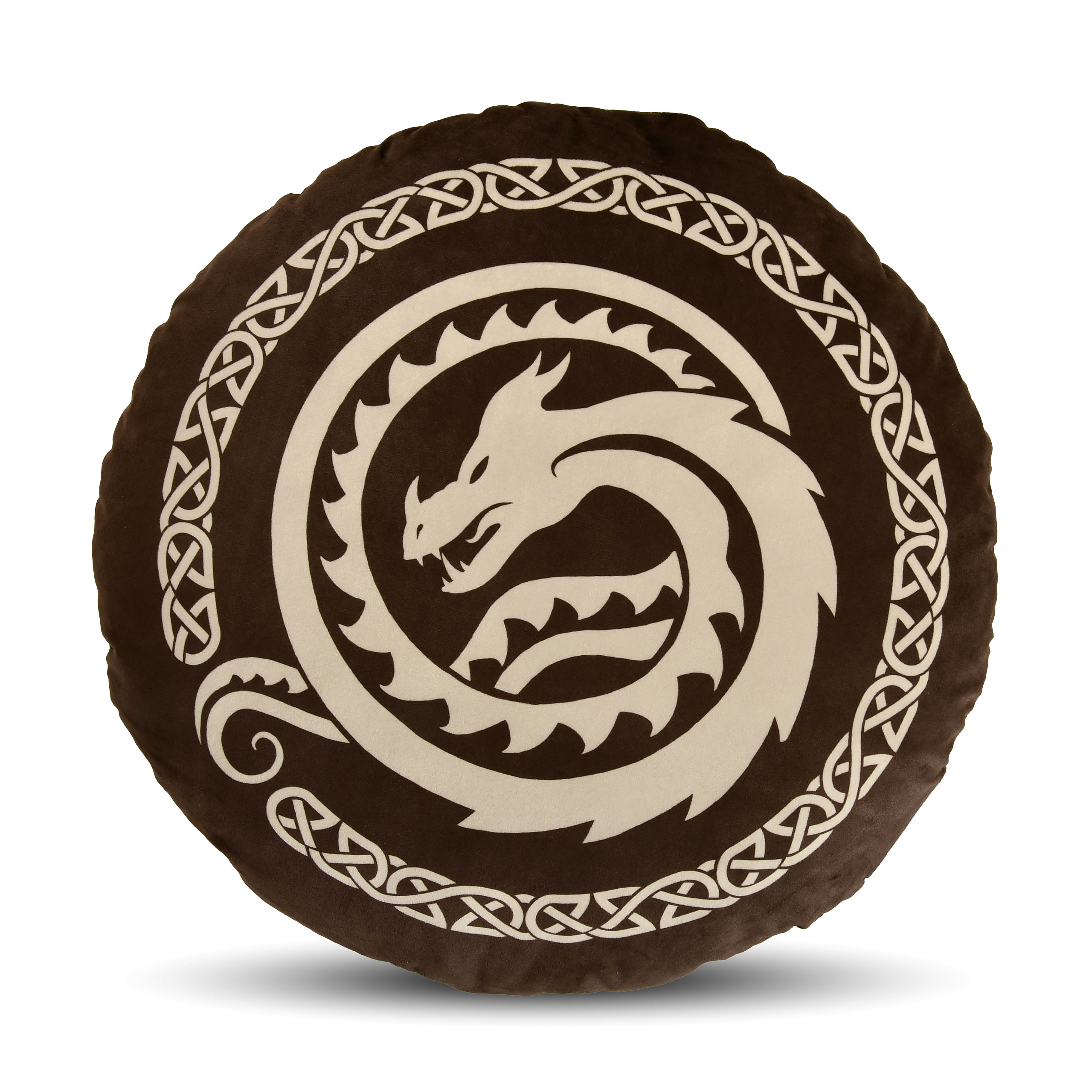 Dragon Trainer - Cuscino Logo Marrone