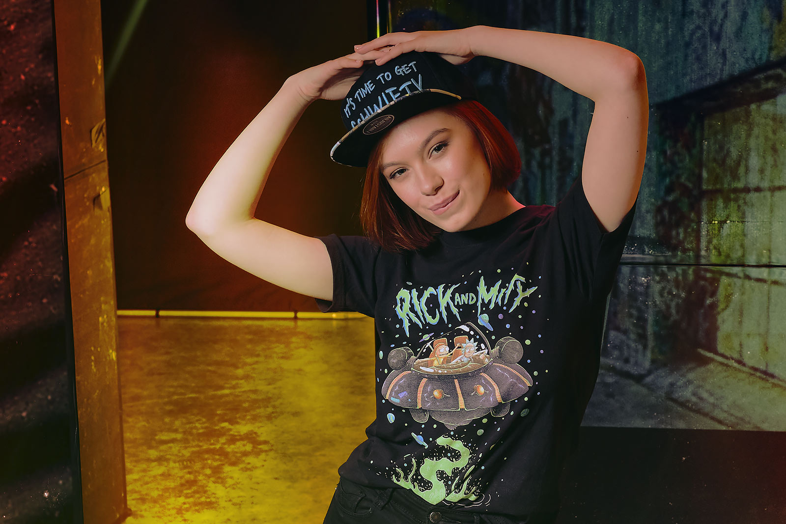 Rick et Morty - Casquette Snapback Get Schwifty