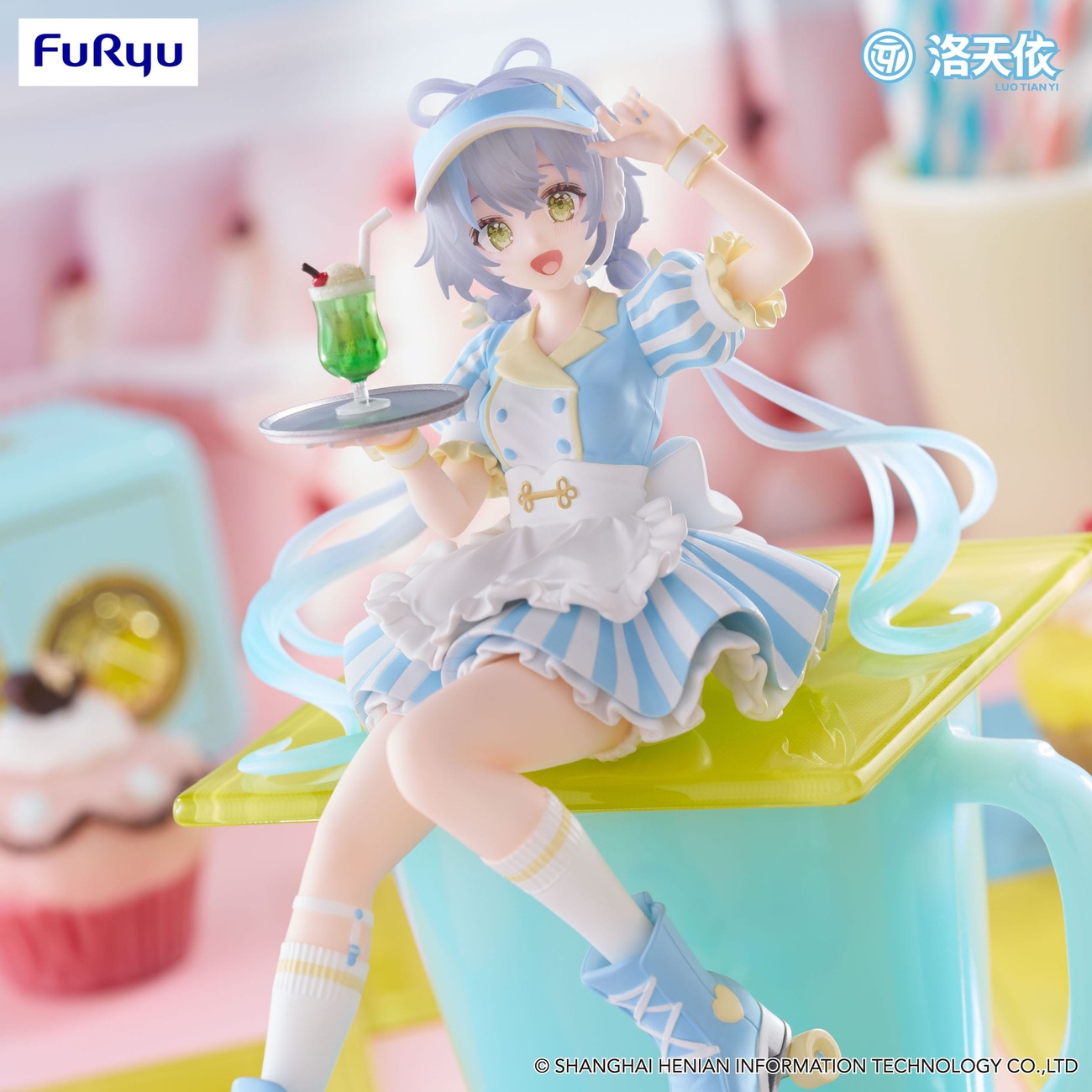 Vsinger Noodle Stopper PVC Statue Luo Tian Yi Waitress Ver. 15 cm