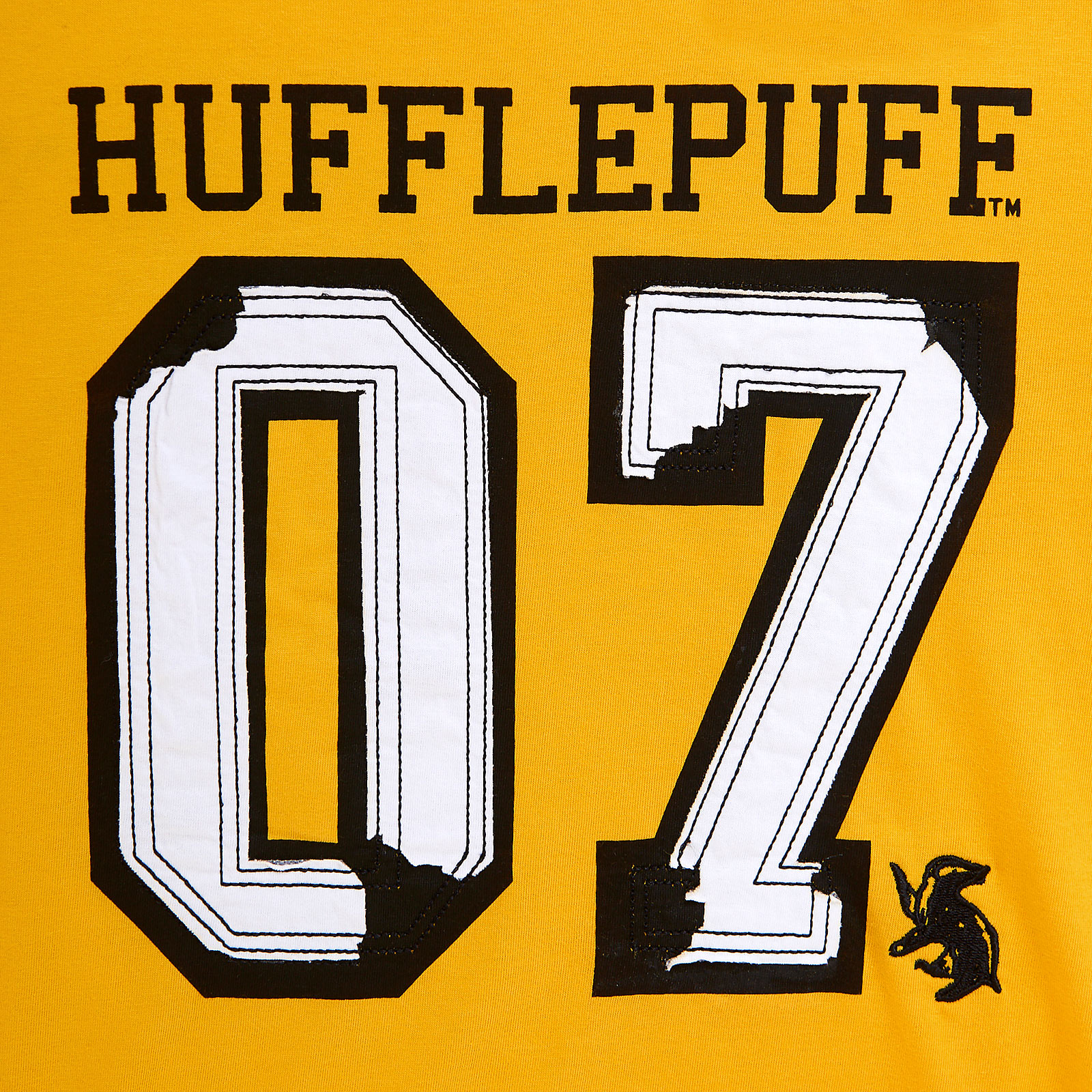 Hufflepuff Zoeker Cedric Diggory T-shirt geel - Harry Potter