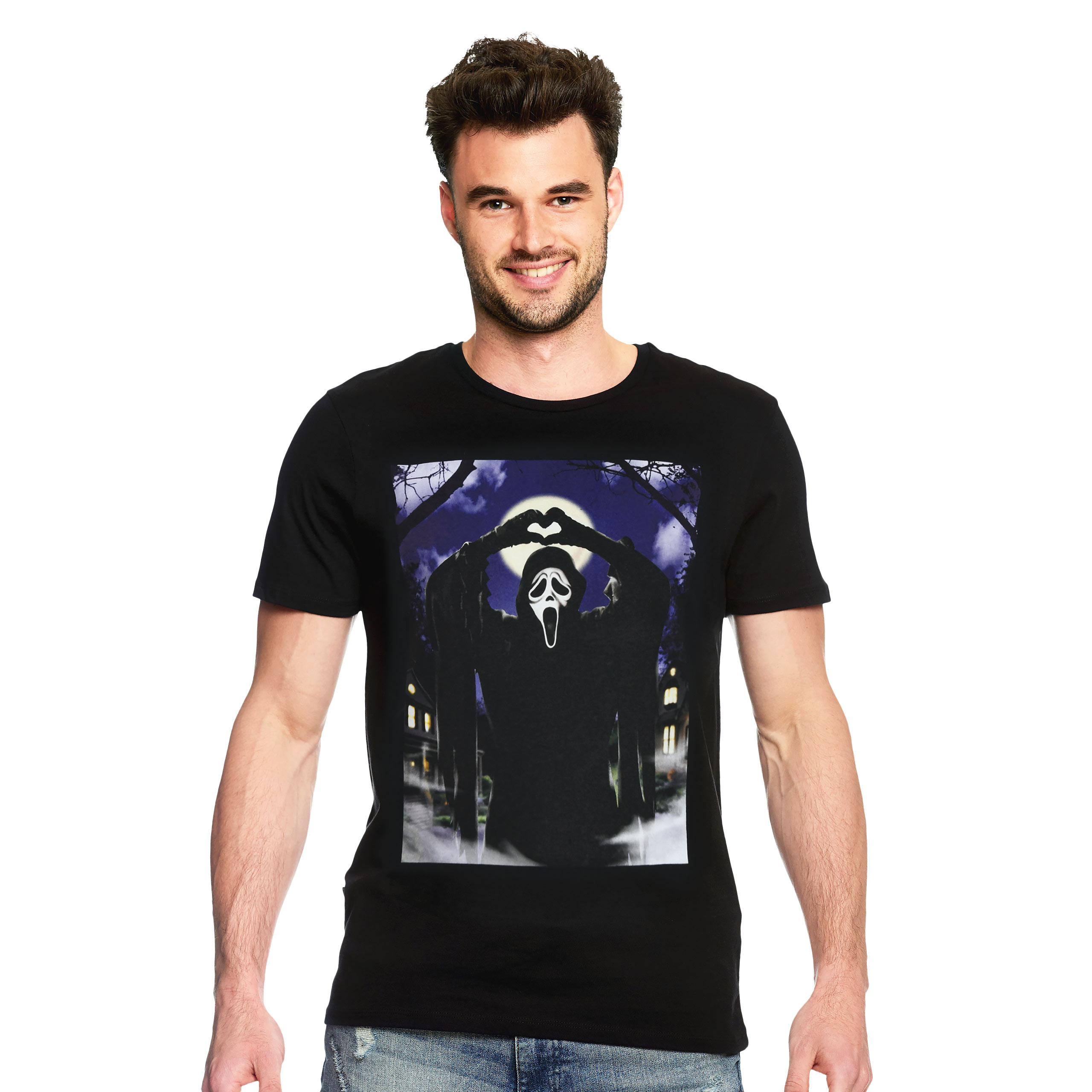 Ghost Face - Hearts T-shirt svart