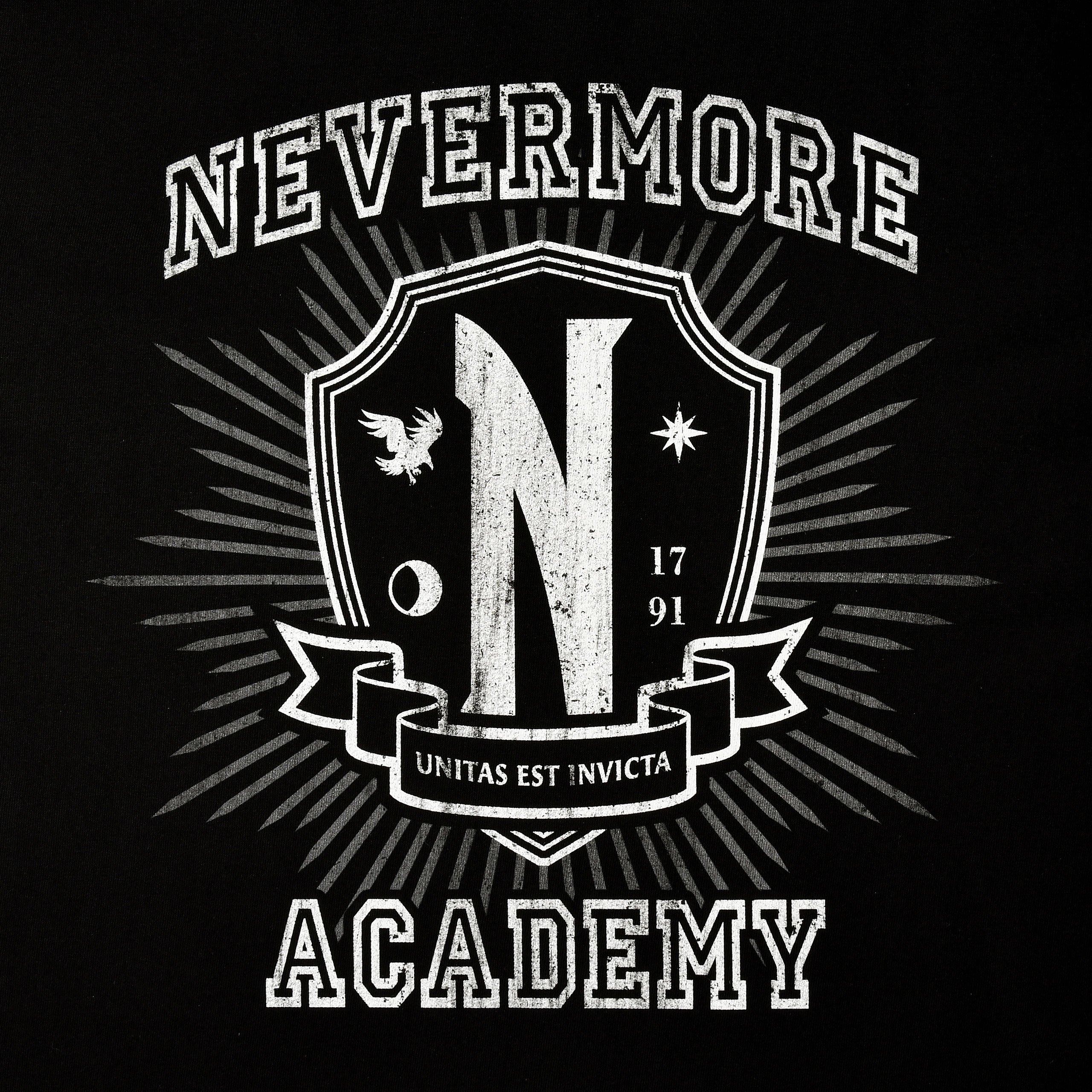 Wednesday - Nevermore Academy T-Shirt schwarz