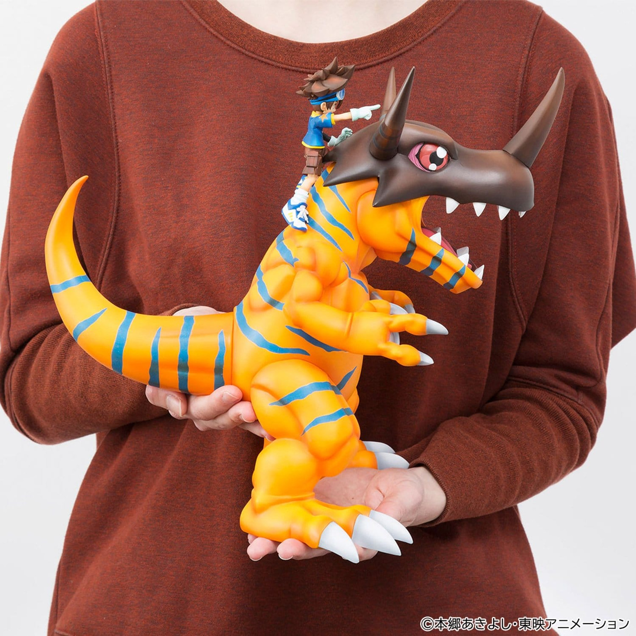 Digimon Adventure - Greymon och Taichi Yagami G.E.M. Series figureset (Repeat)