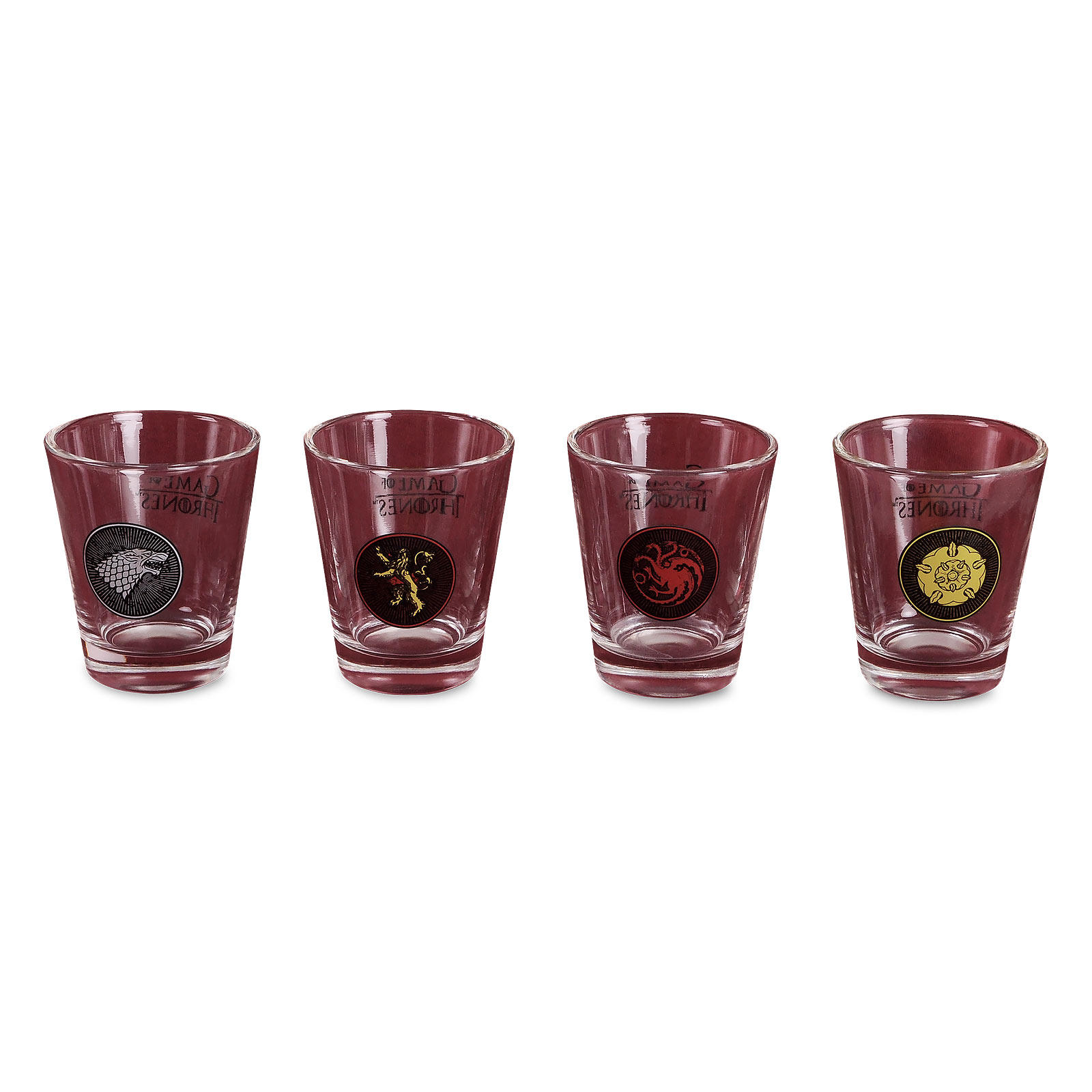 Game of Thrones - Houses Crest Shots Glass Set