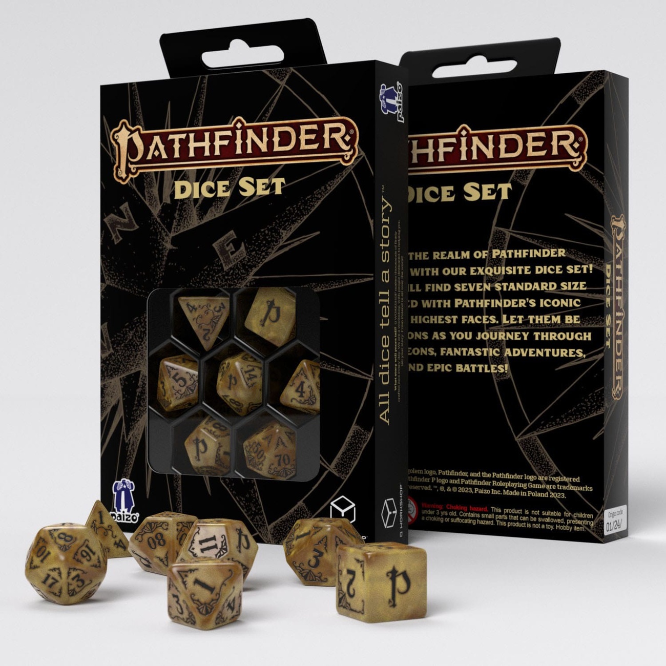 Set di dadi Pathfinder Azlant (7)