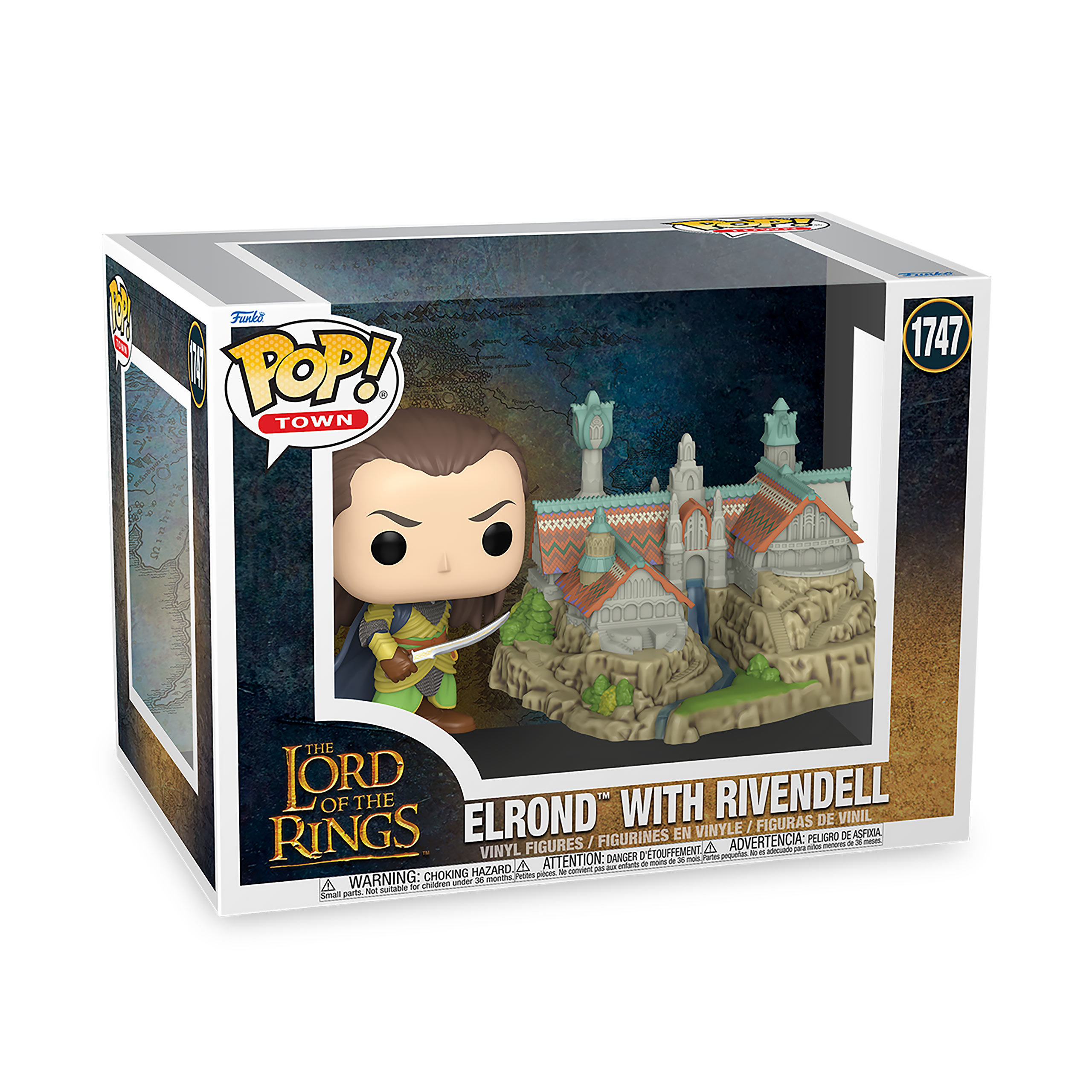 Le Seigneur des Anneaux - Elrond & Fondcombe Funko Pop Diorama