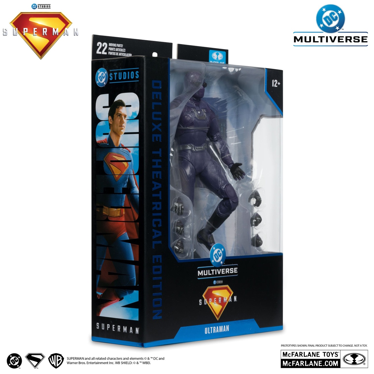 Superman (2025) DC Multiverse Action Figure Deluxe Ultraman 18 cm