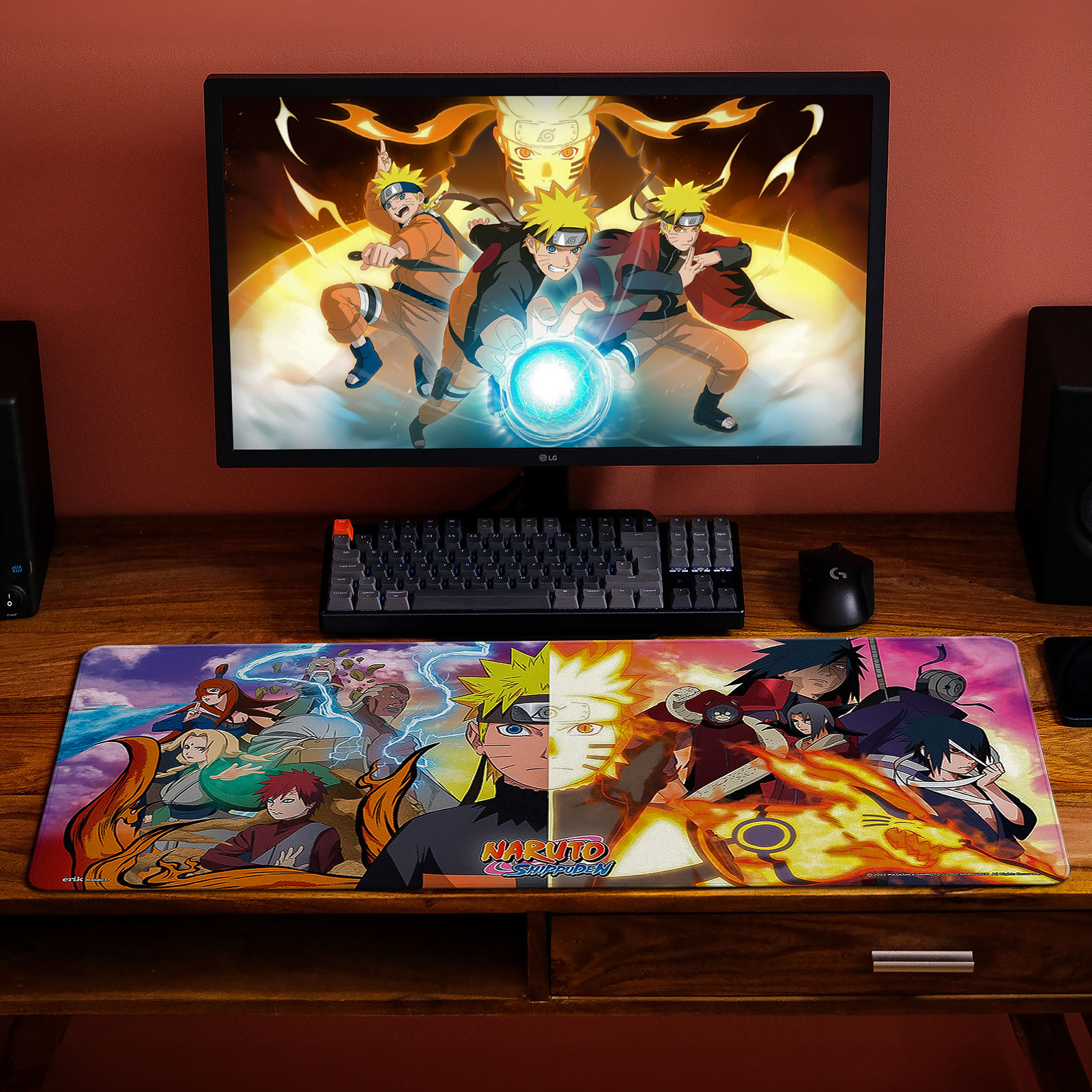 Naruto Shippuden - Mousepad de la Crew