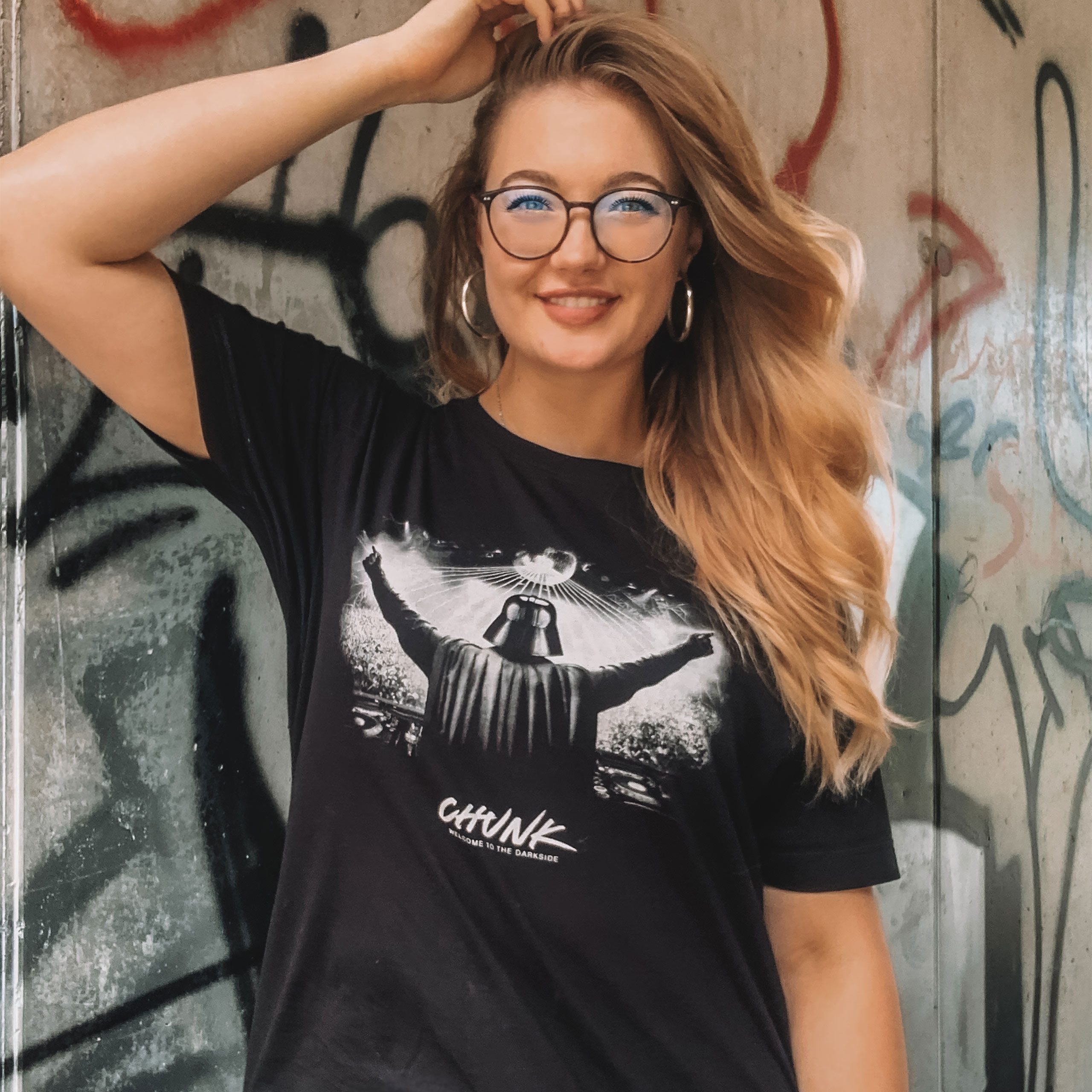 T-shirt DJ Dark Lord pour les fans de Star Wars noir