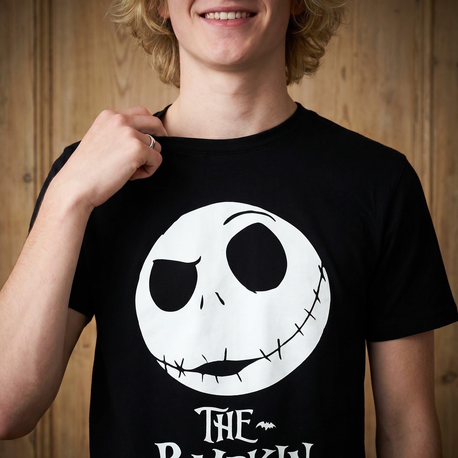 Nightmare Before Christmas - The Pumpkin King T-Shirt schwarz