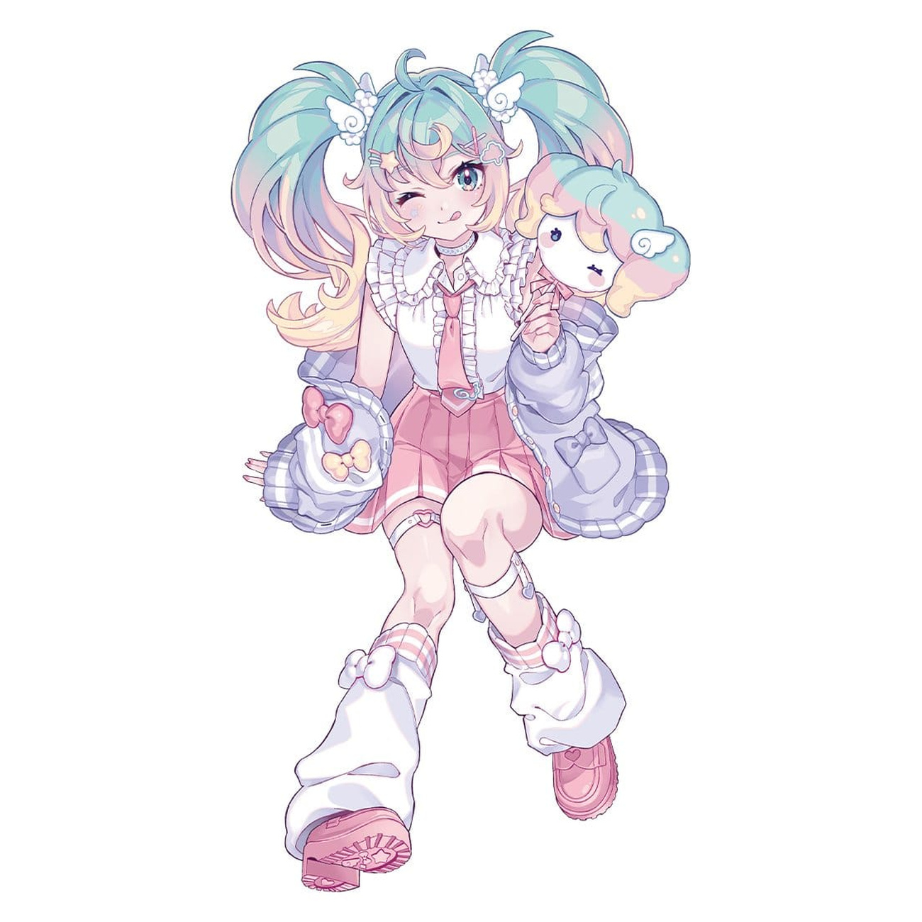 Hatsune Miku - Sweet School Life Figure Pastel Version