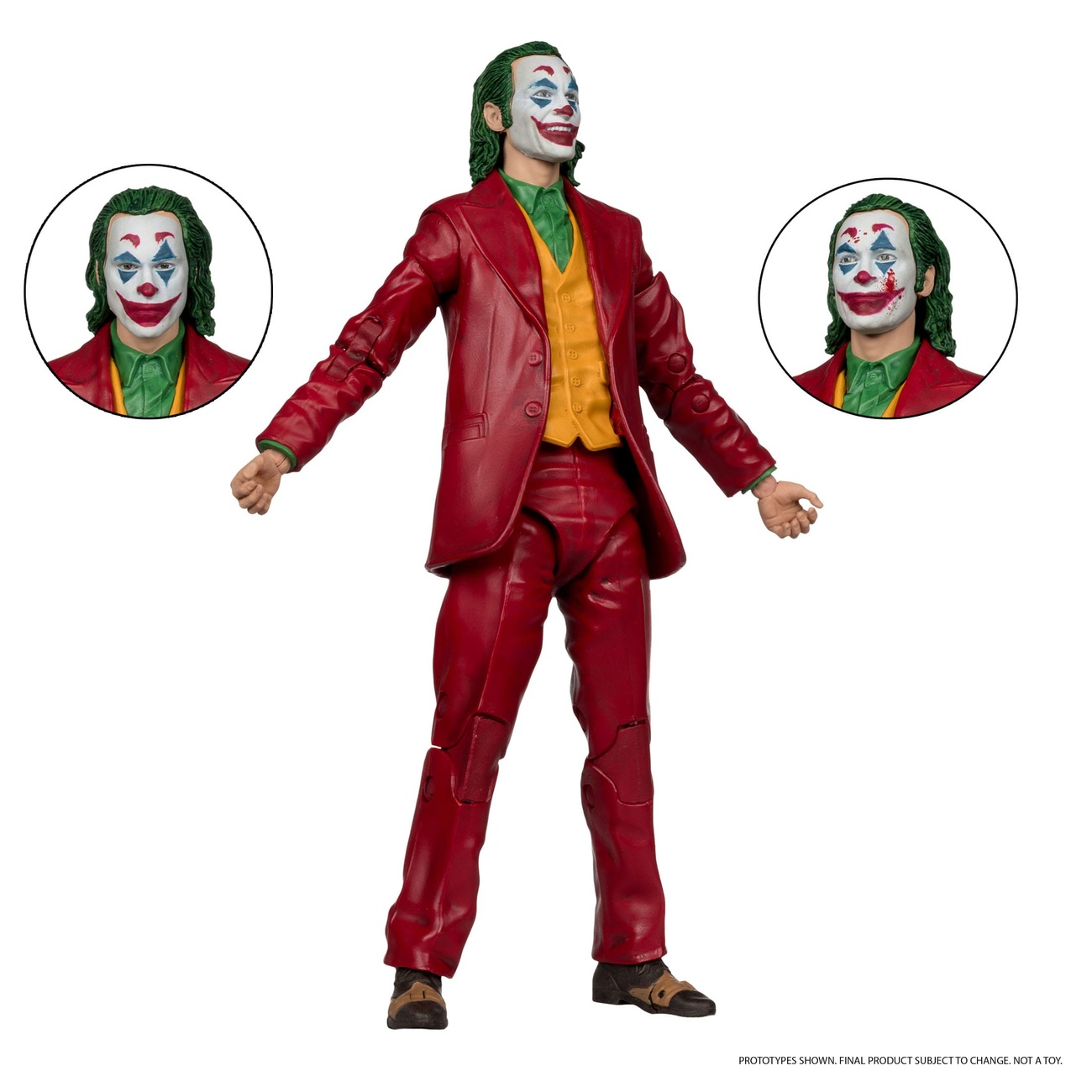 Joker DC Multiverse (película Joker) Figura de acción Deluxe de coleccionista The Joker (Live with Murray Franklin) Edición limitada 18