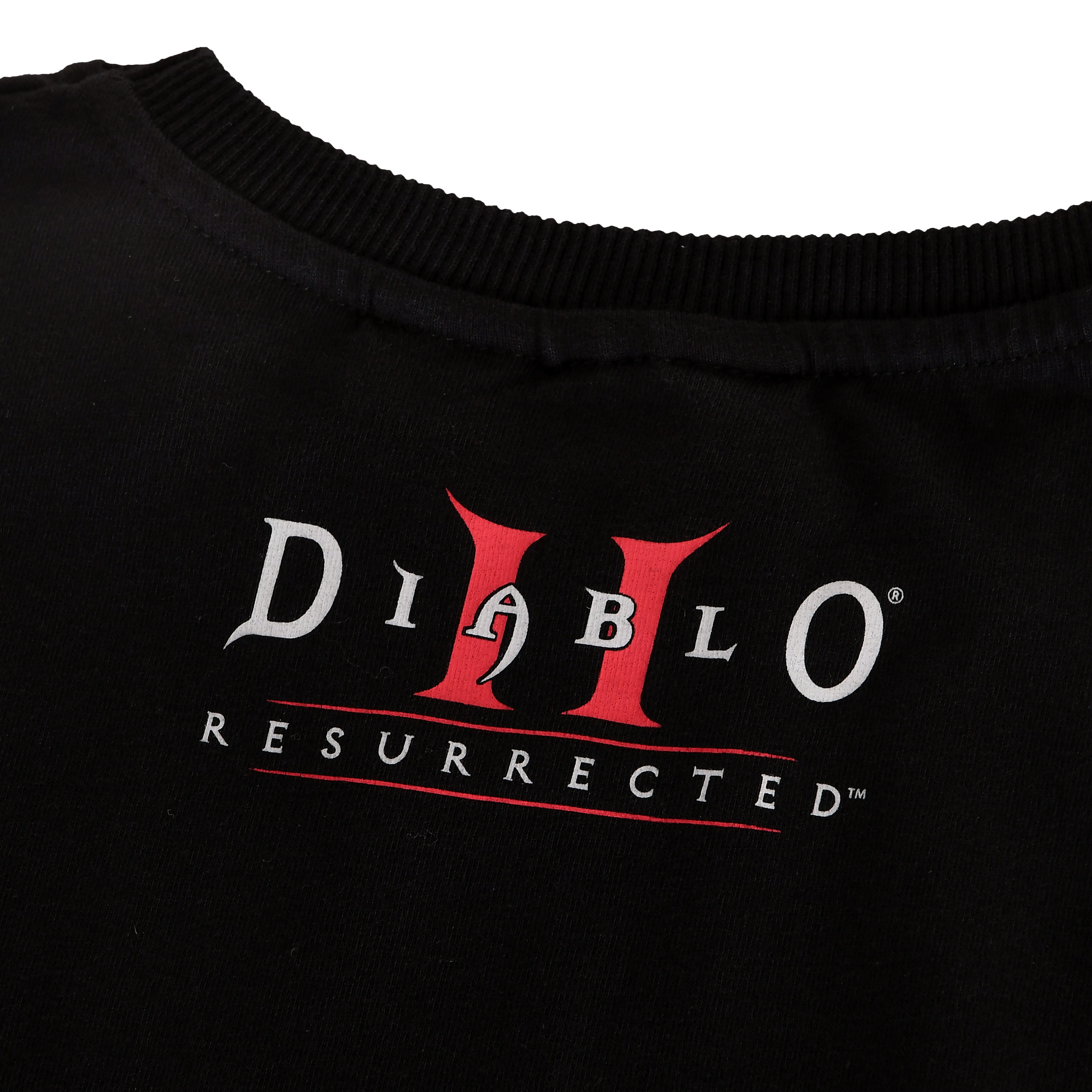 Diablo - Schedel T-Shirt Zwart