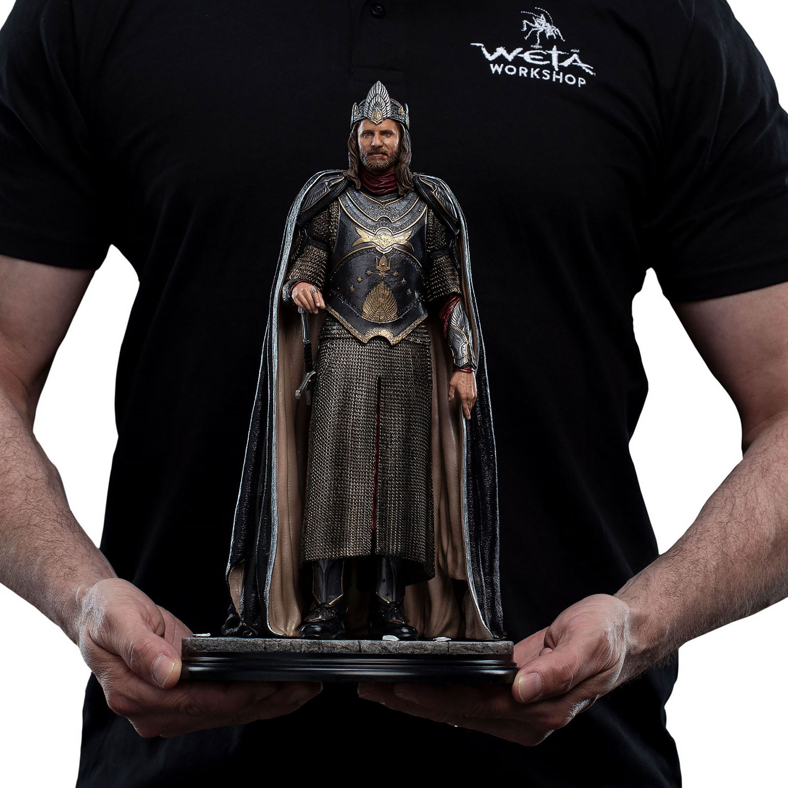 El Señor de los Anillos - Figura del Rey Aragorn Serie Clásica