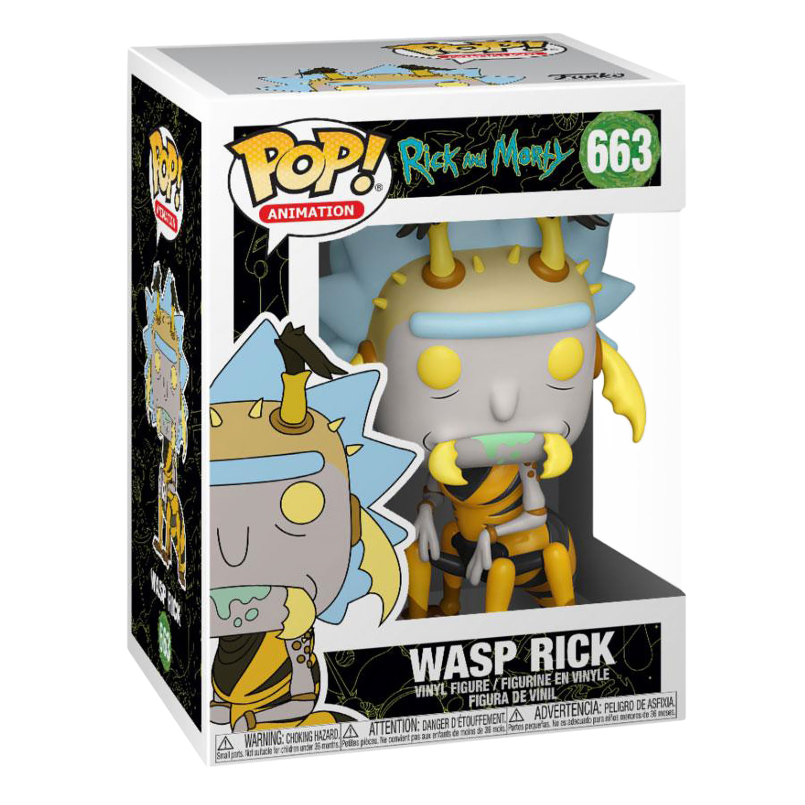 Rick en Morty - Wasp Rick Funko Pop Figurine