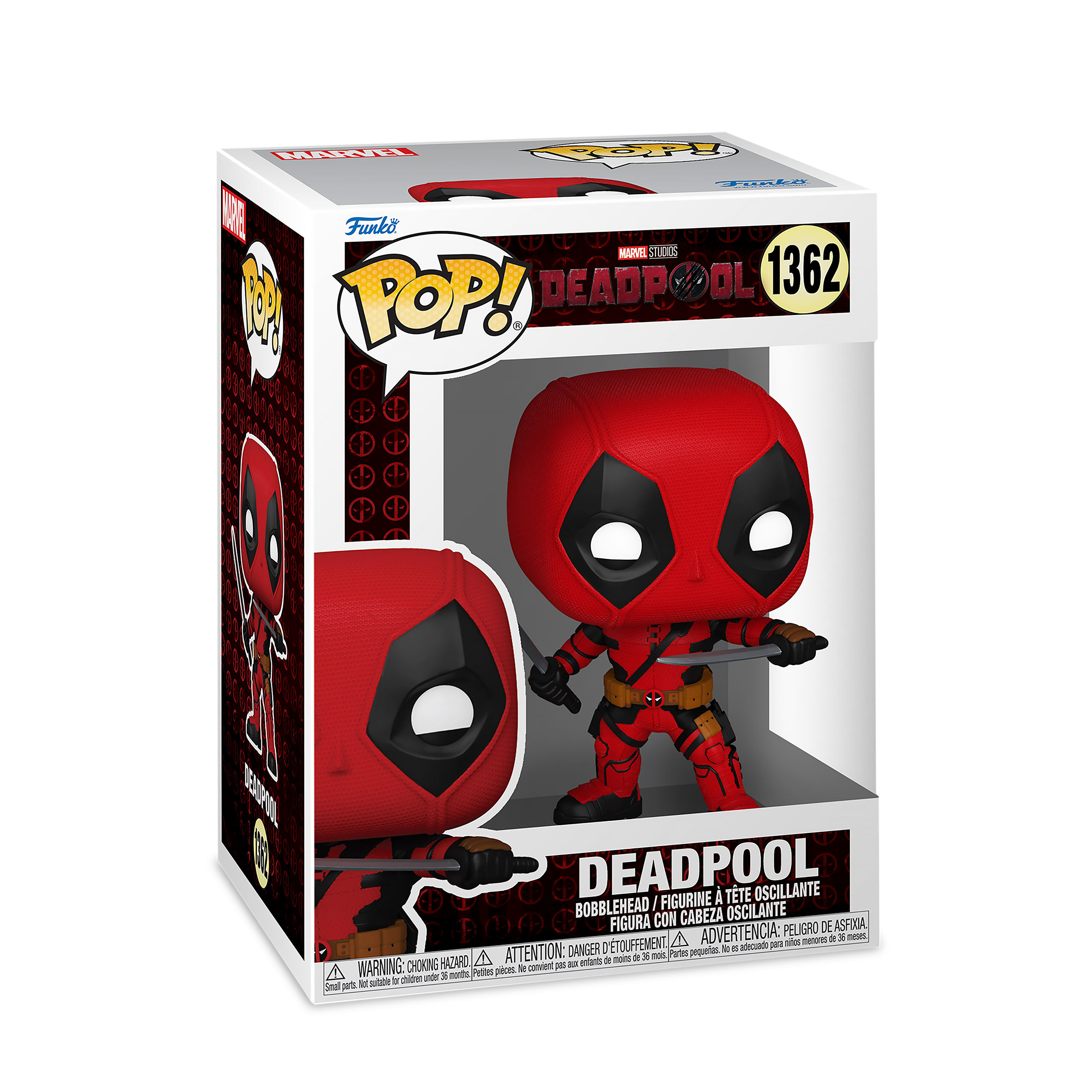 Deadpool 3 - Figurine à tête branlante Funko Pop