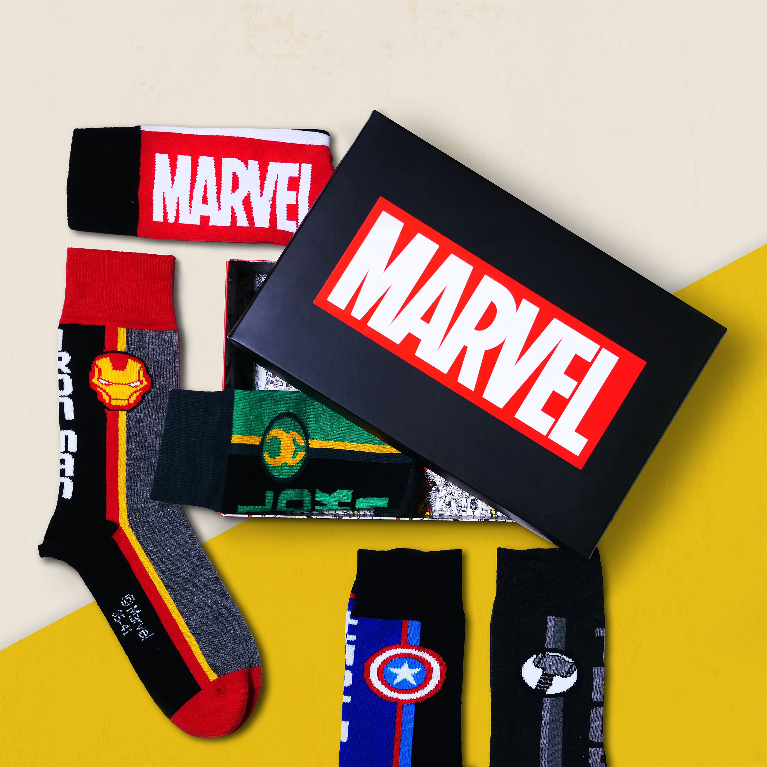 Marvel Avengers Socken 5er Set