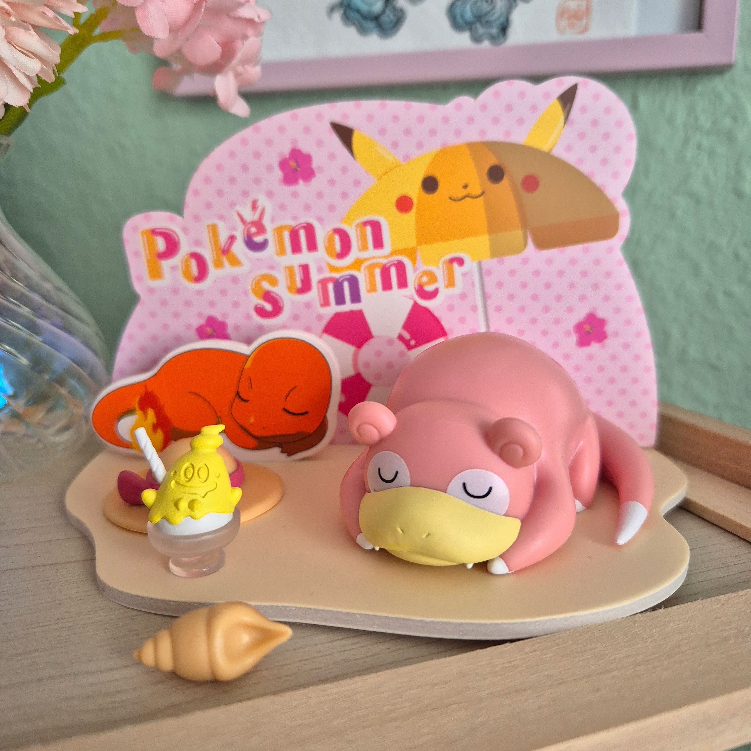 Pokemon - Slowpoke Beach Day 3D SCENE Figure
