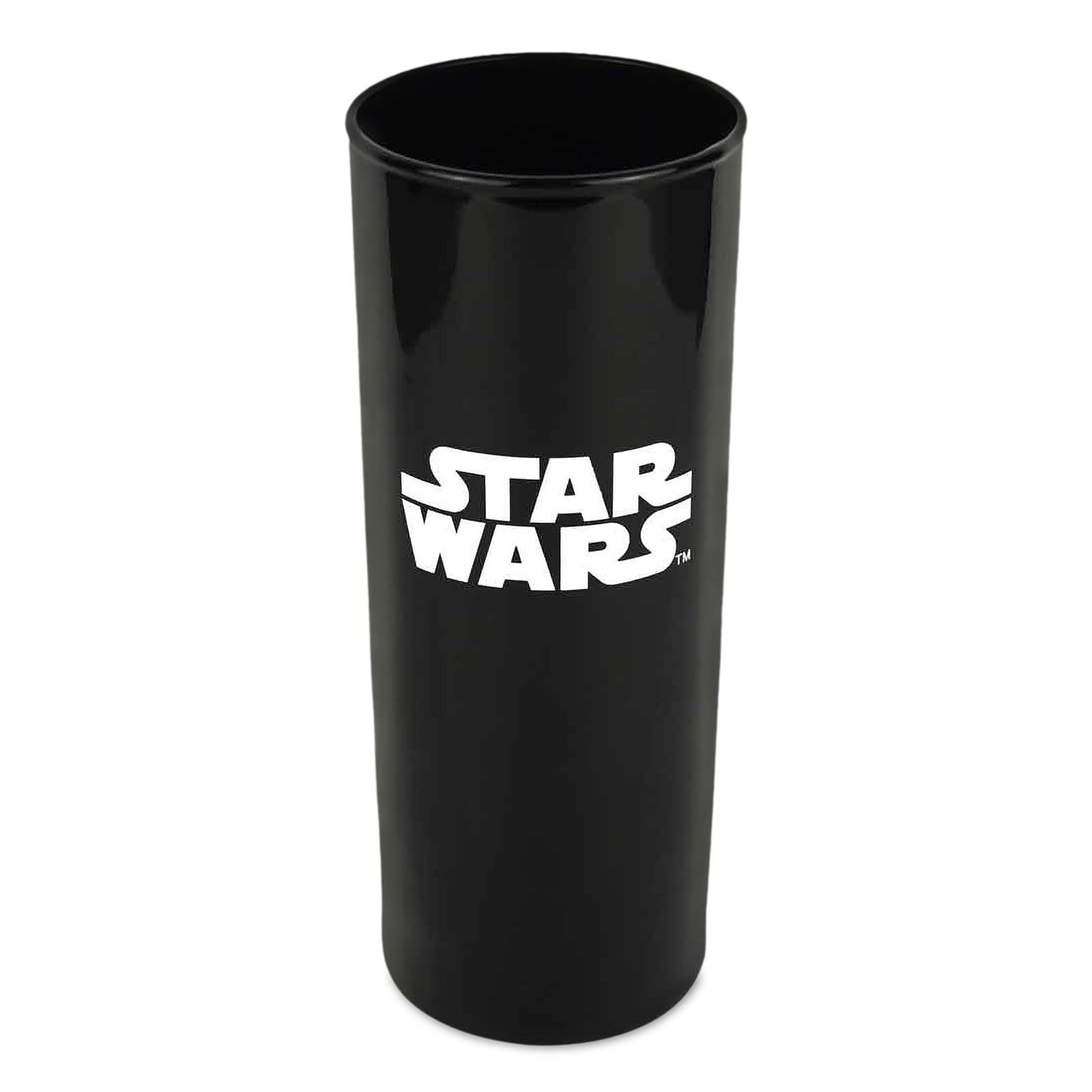 Star Wars - Logo Glas schwarz