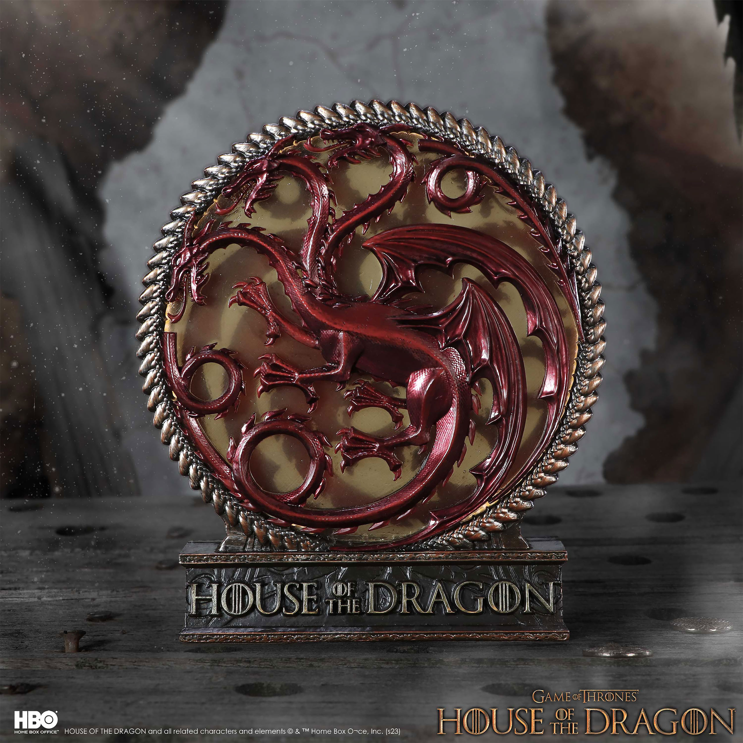 Targaryen Wappen Tischlampe deluxe - House of the Dragon